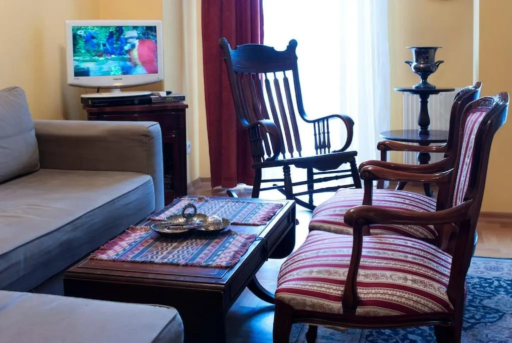 Living room in Trinity Apartment