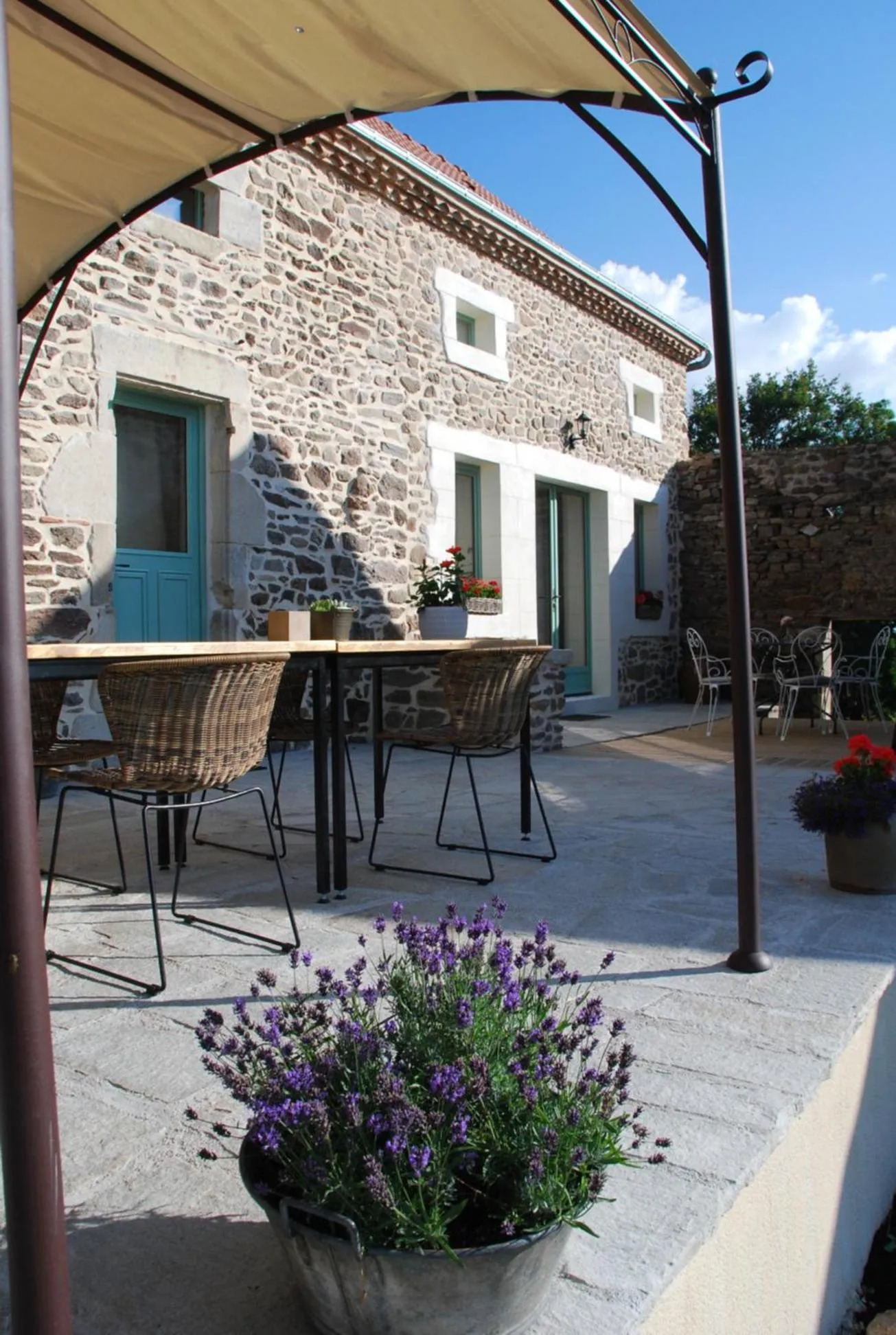 Balcony/Terrace in Chambres d'Hôtes Maison Balady