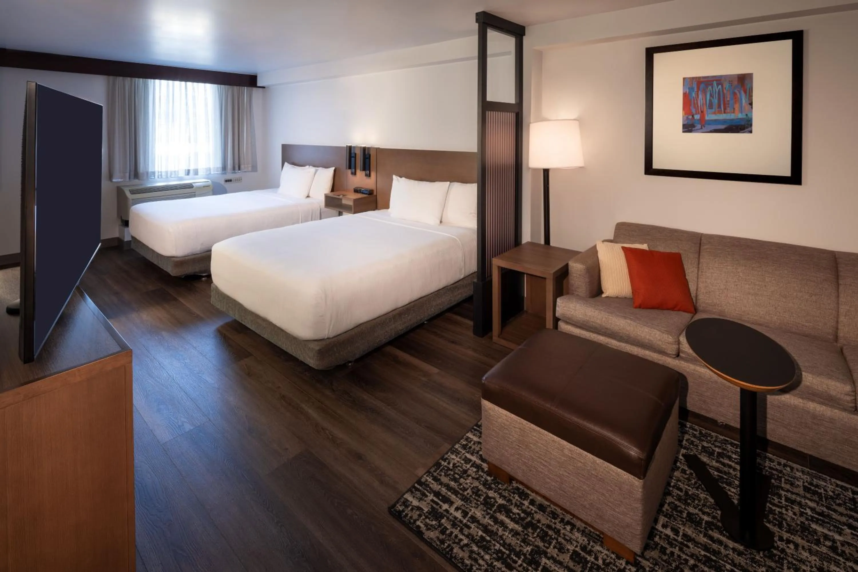 Bed in Hyatt Place Seattle Downtown