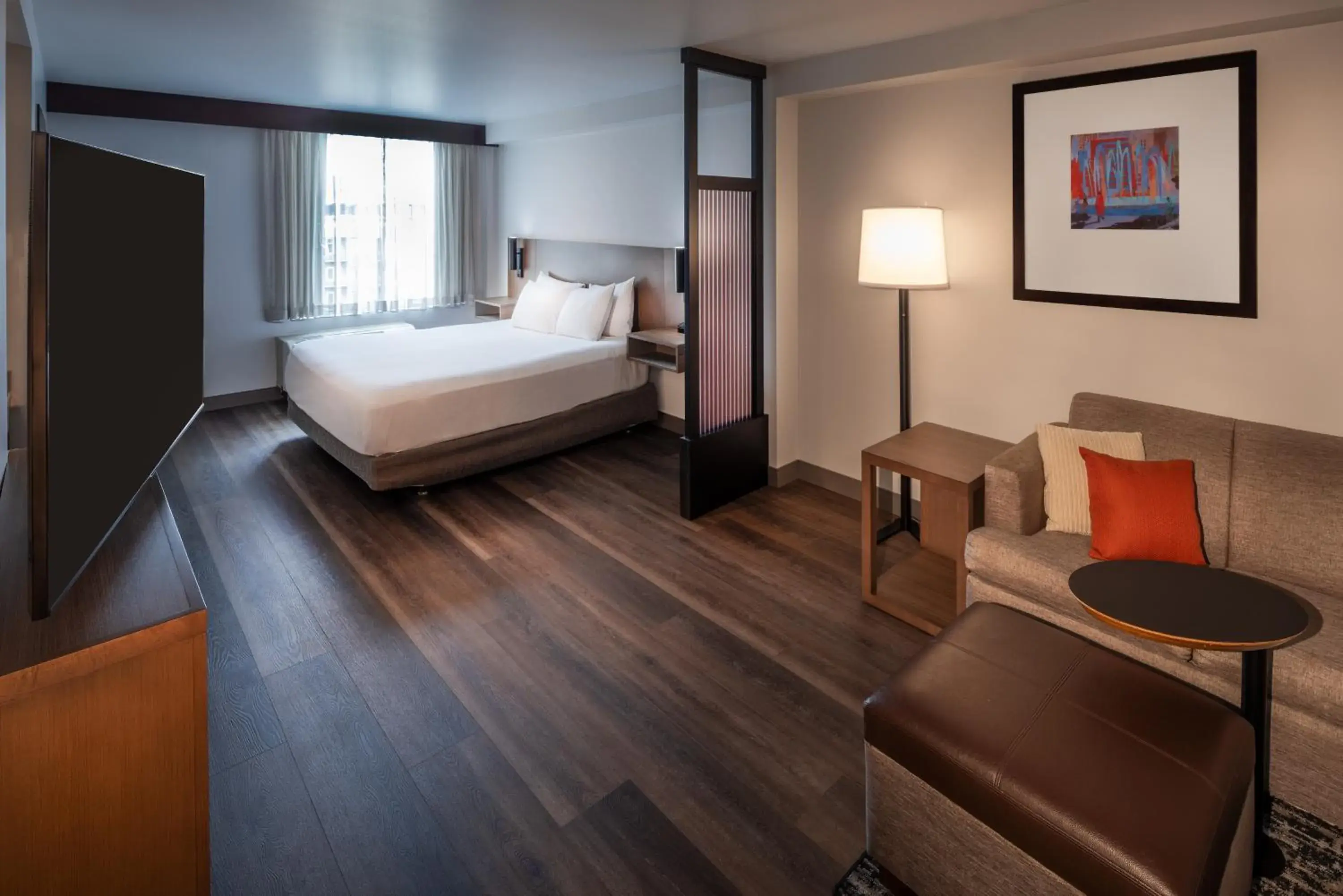 Bed in Hyatt Place Seattle Downtown Bed in Hyatt Place Seattle Downtown