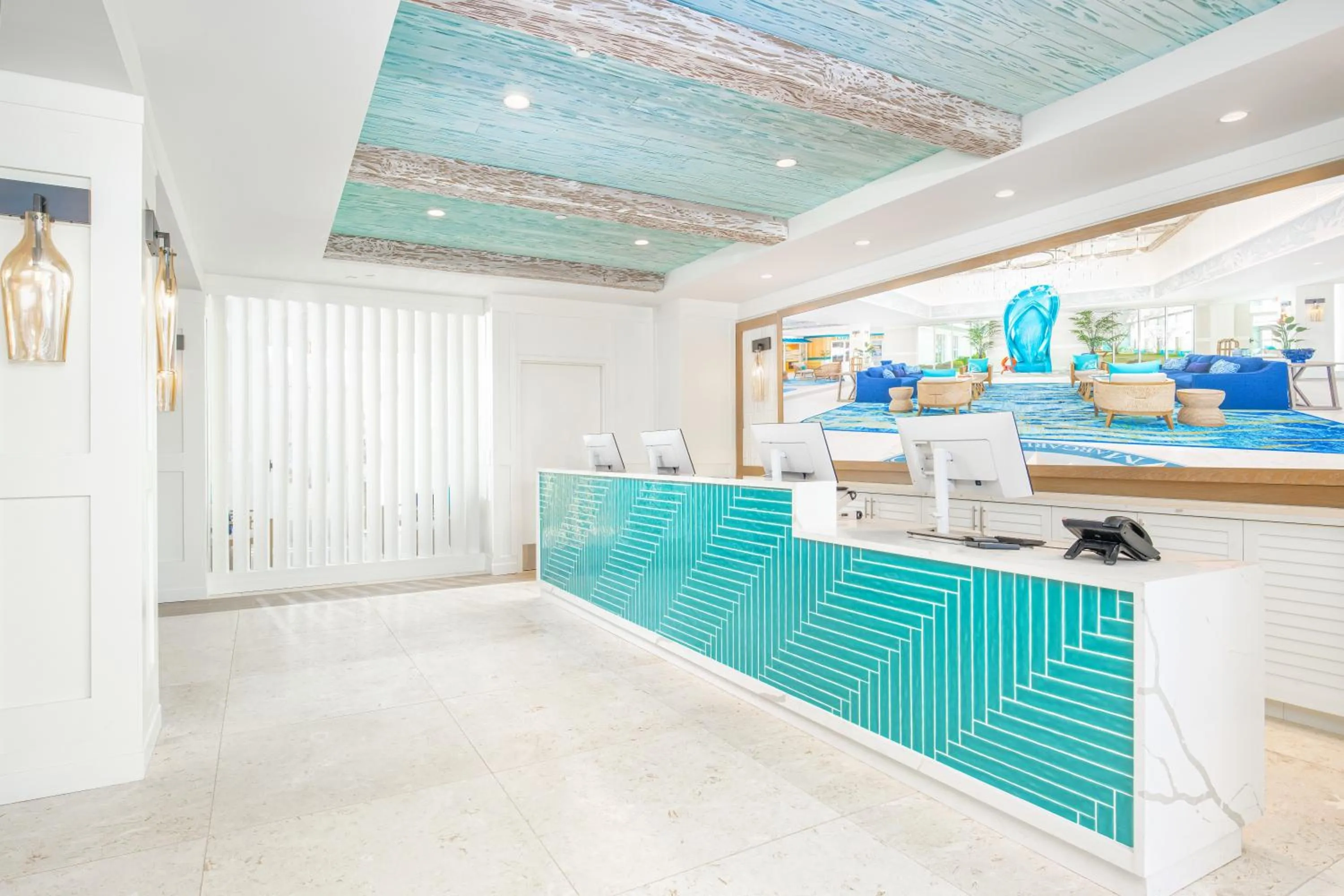 Lobby or reception in Margaritaville Resort Cape Cod