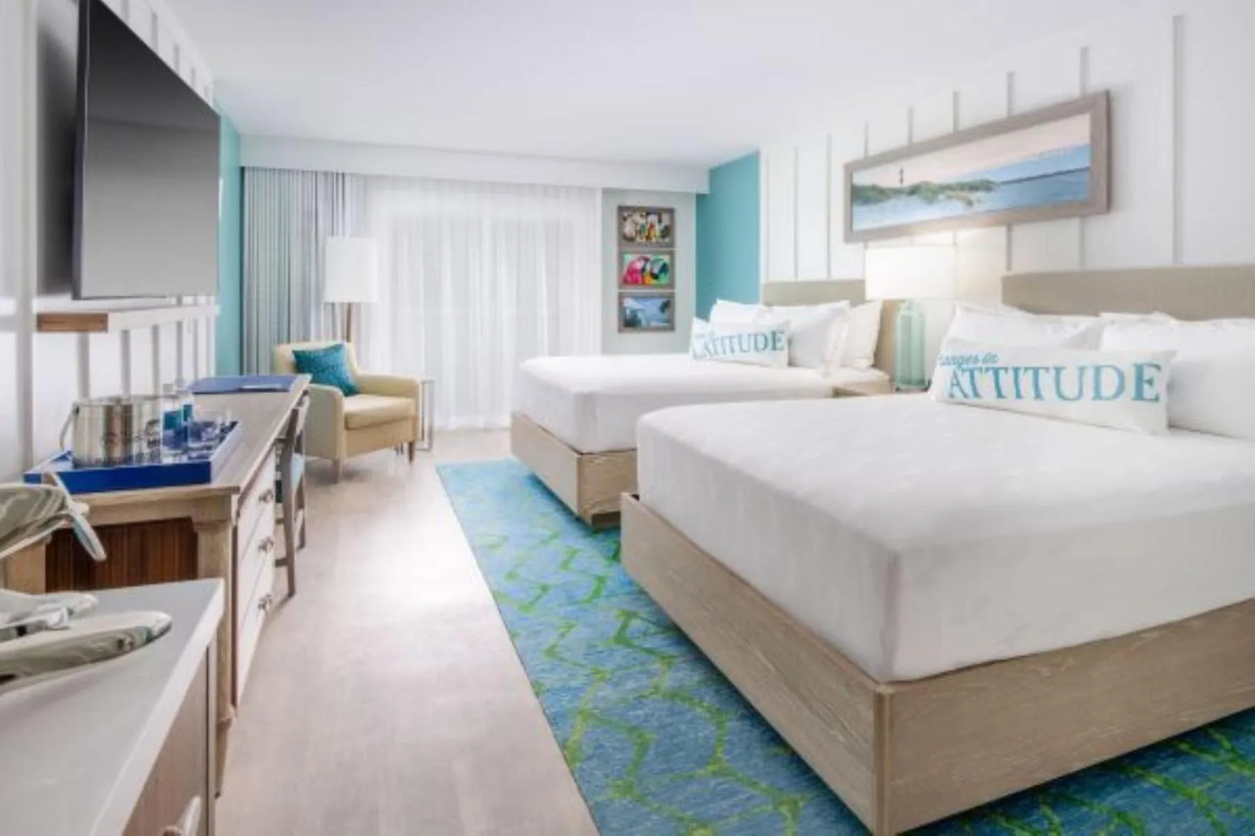 Bed in Margaritaville Resort Cape Cod