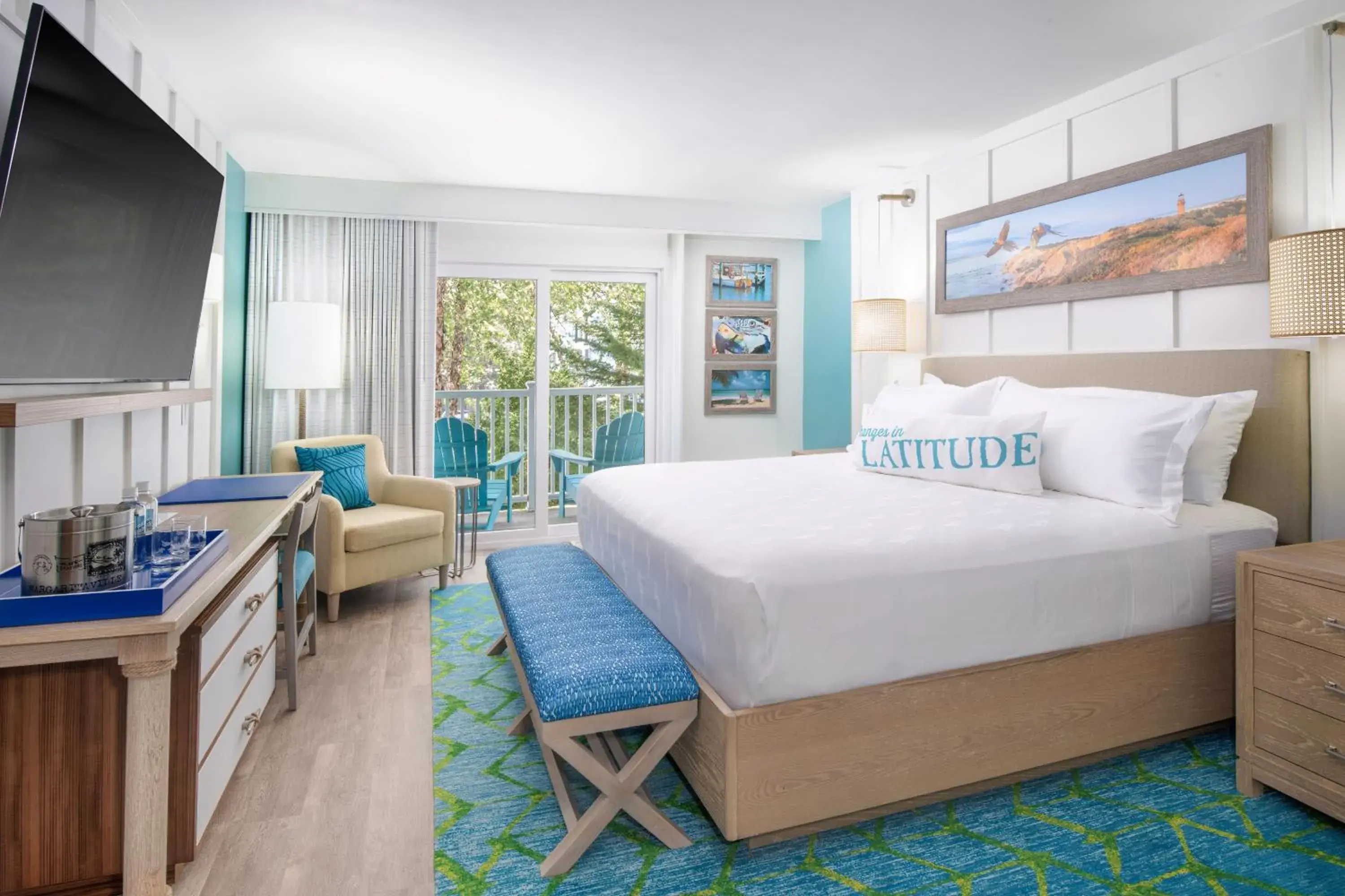 Bedroom, Bed in Margaritaville Resort Cape Cod Bedroom, Bed in Margaritaville Resort Cape Cod
