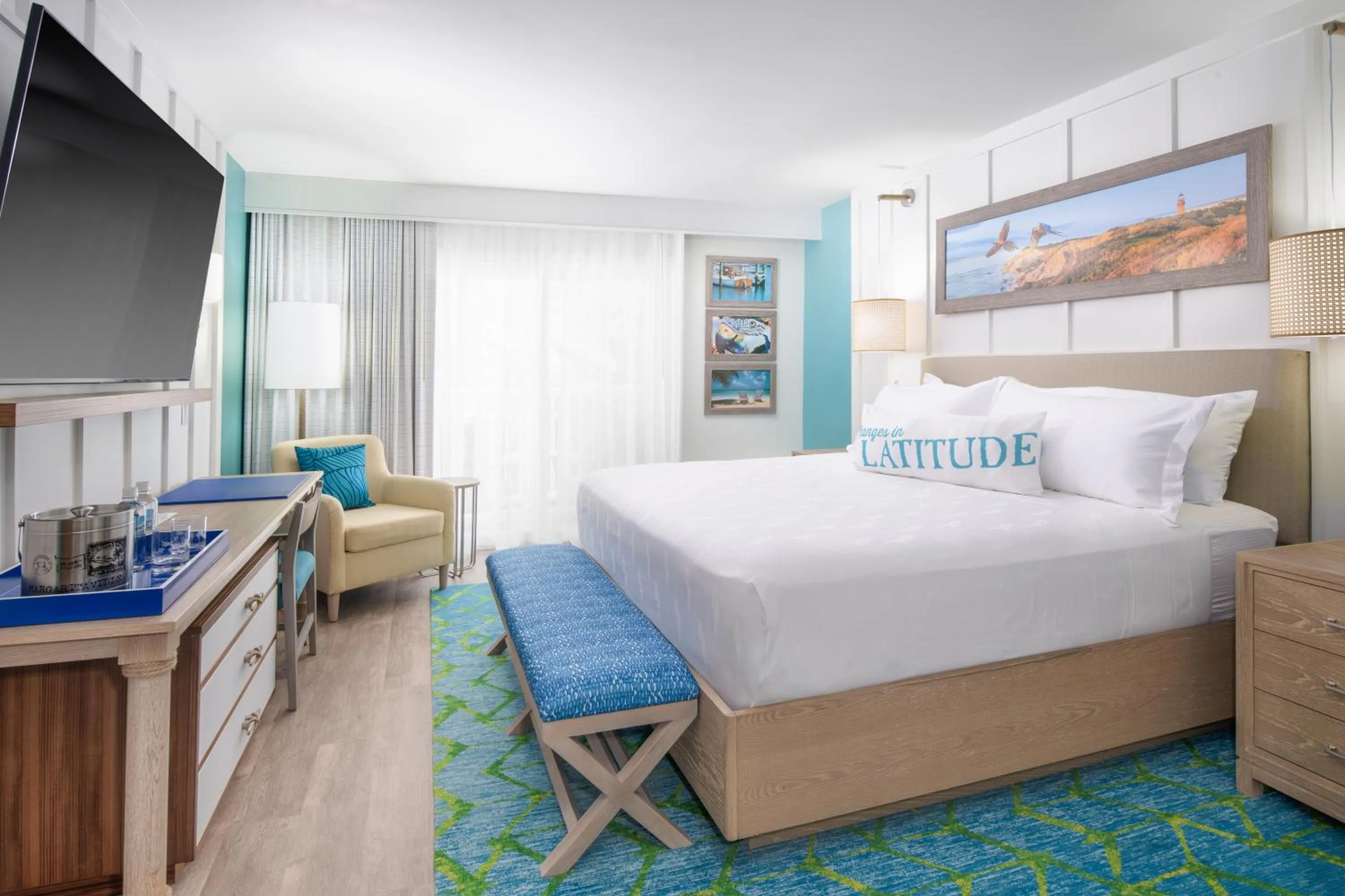 Bed in Margaritaville Resort Cape Cod