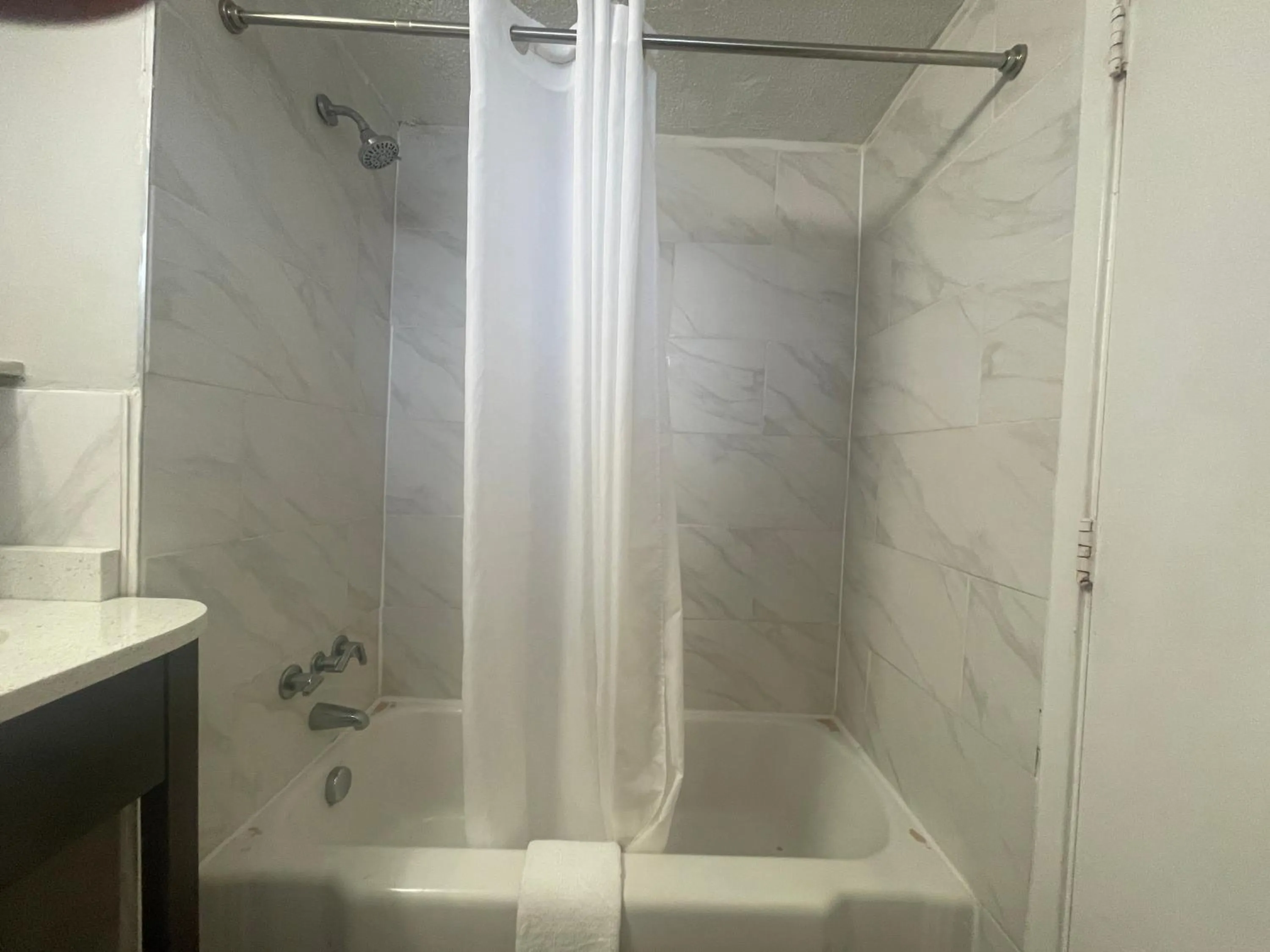 Bathroom in Motel 6 Norfolk, VA East Little Creek