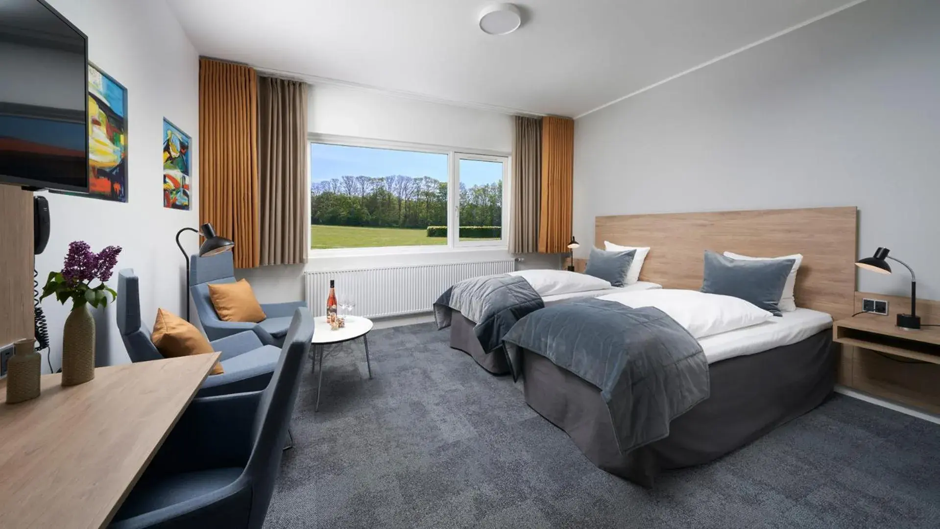 Photo of the whole room, Bed in Trinity Hotel og Konference Photo of the whole room, Bed in Trinity Hotel og Konference