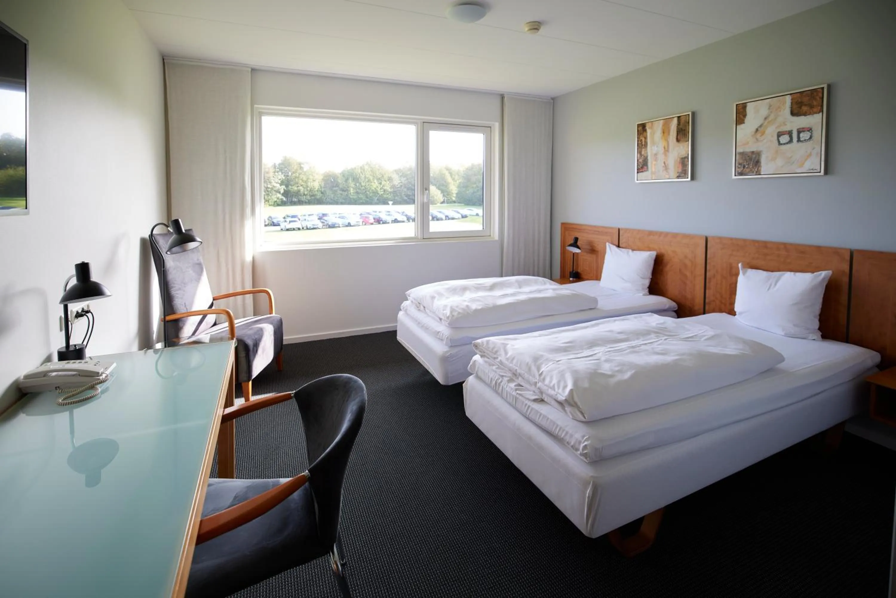 Bedroom, Bed in Trinity Hotel og Konference