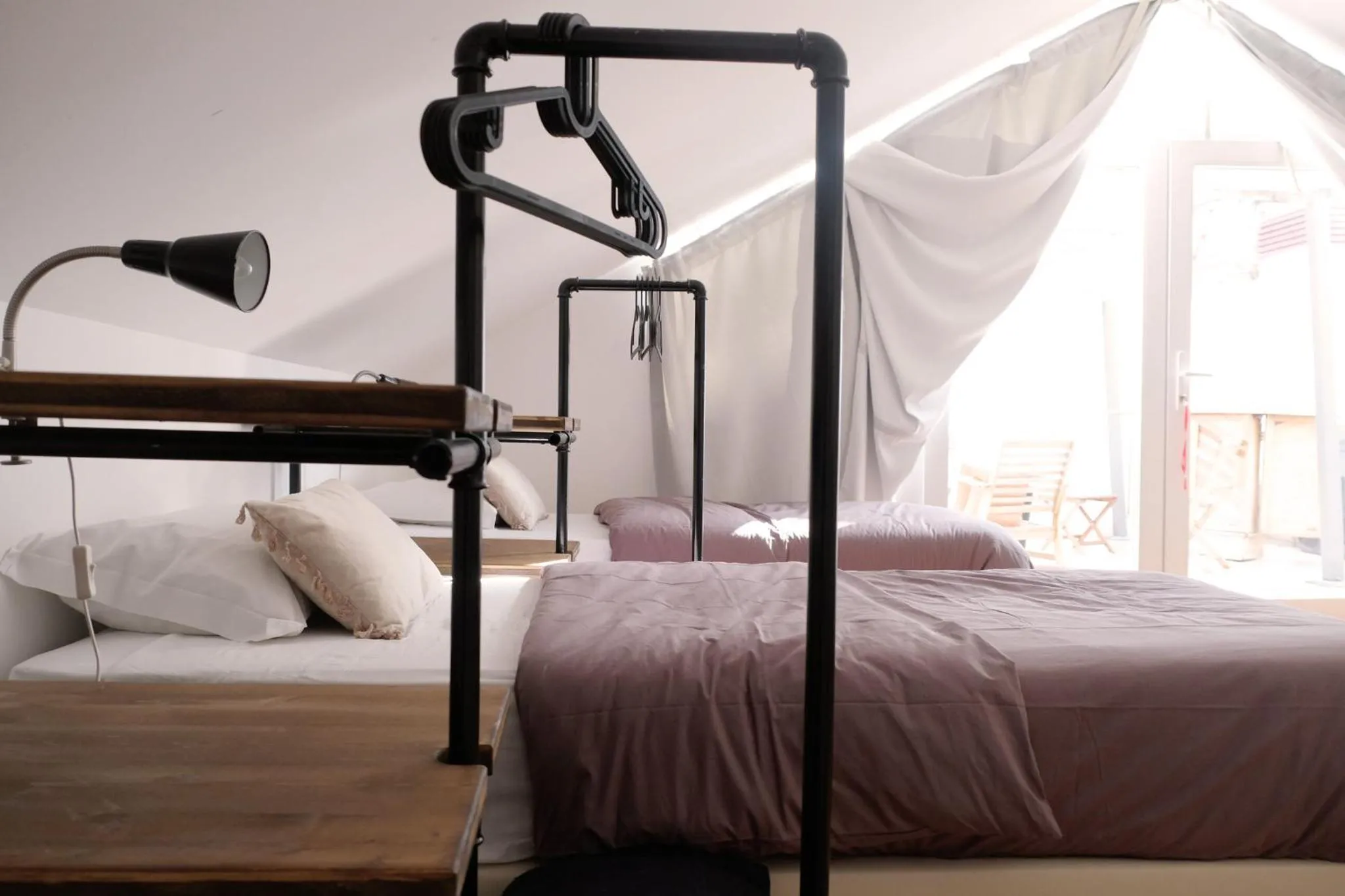 Bed in Lisbon Poets Inn