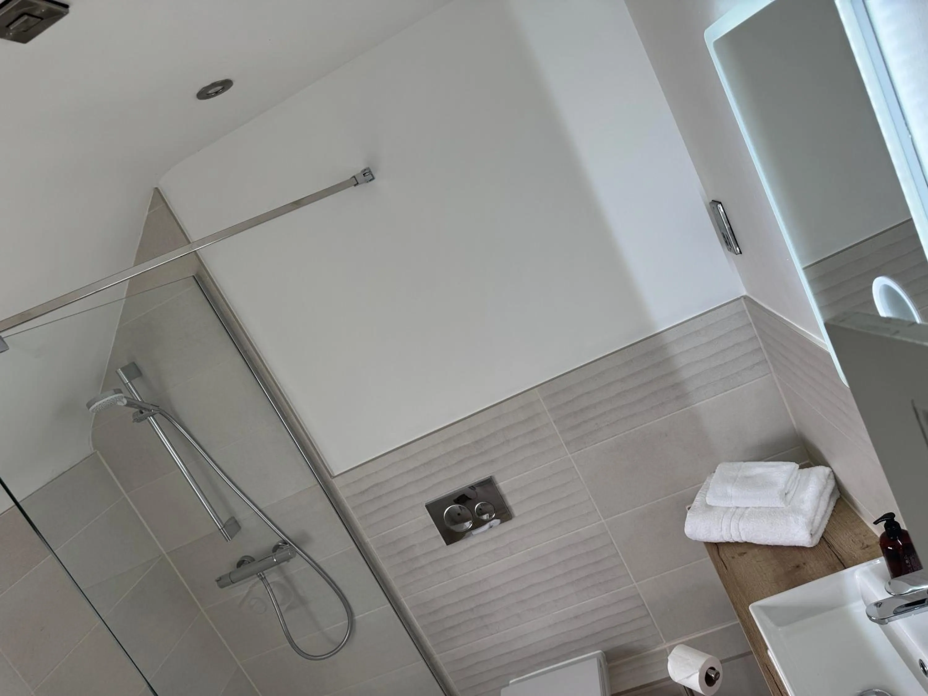 Shower in The Falcon Inn