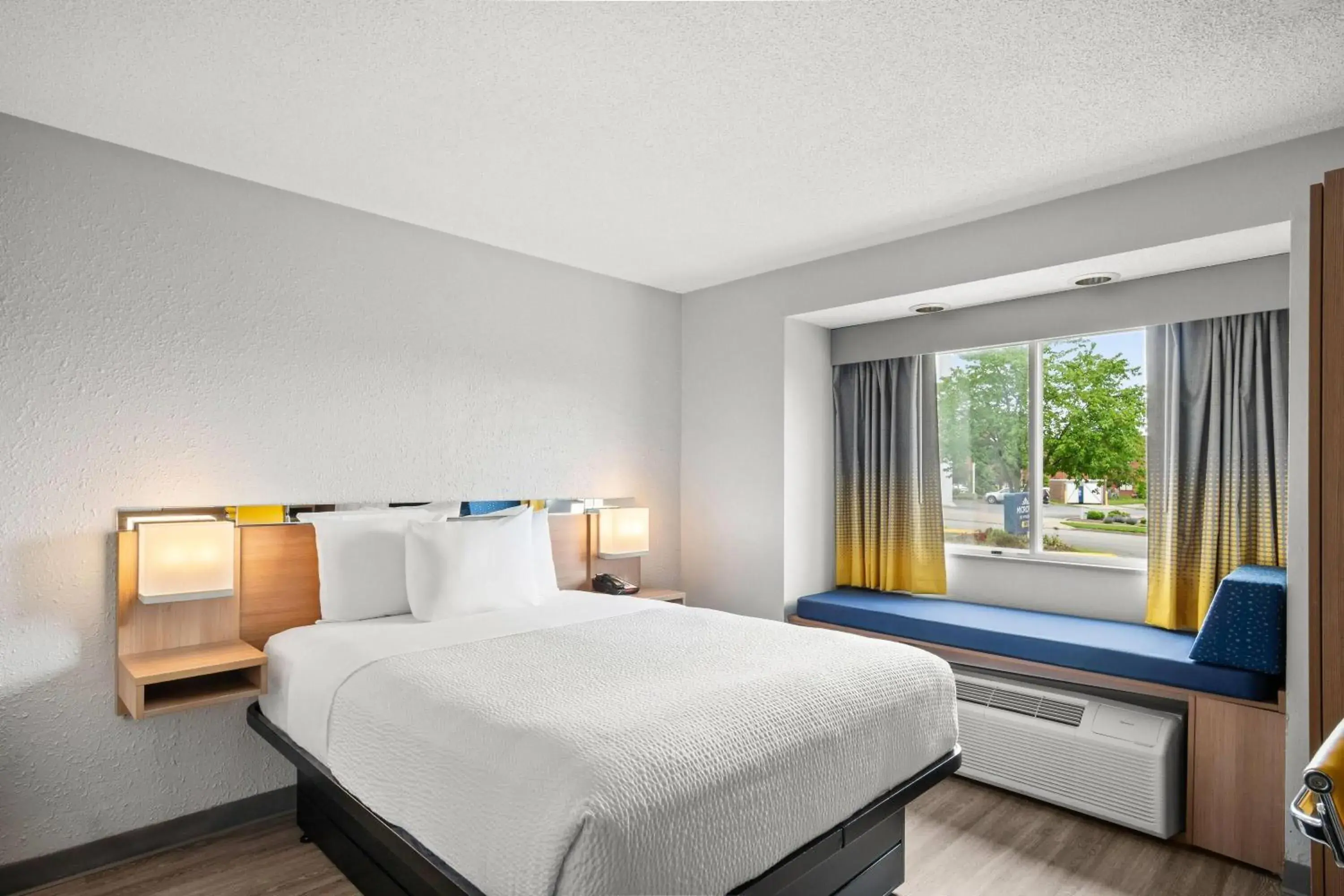 Bed in Microtel Inn by Wyndham Lexington Bed in Microtel Inn by Wyndham Lexington