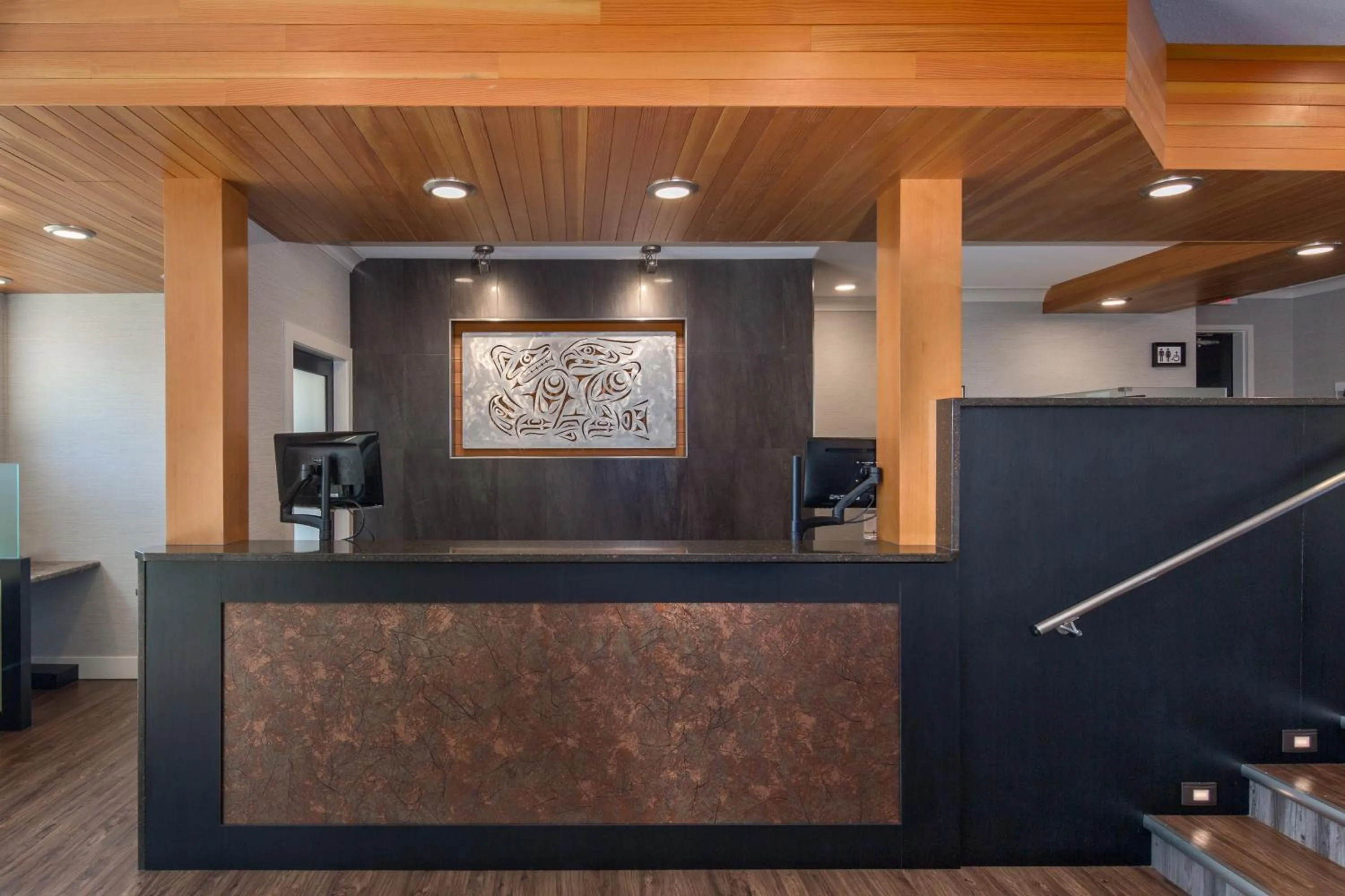 Lobby or reception in Inn on Long Lake