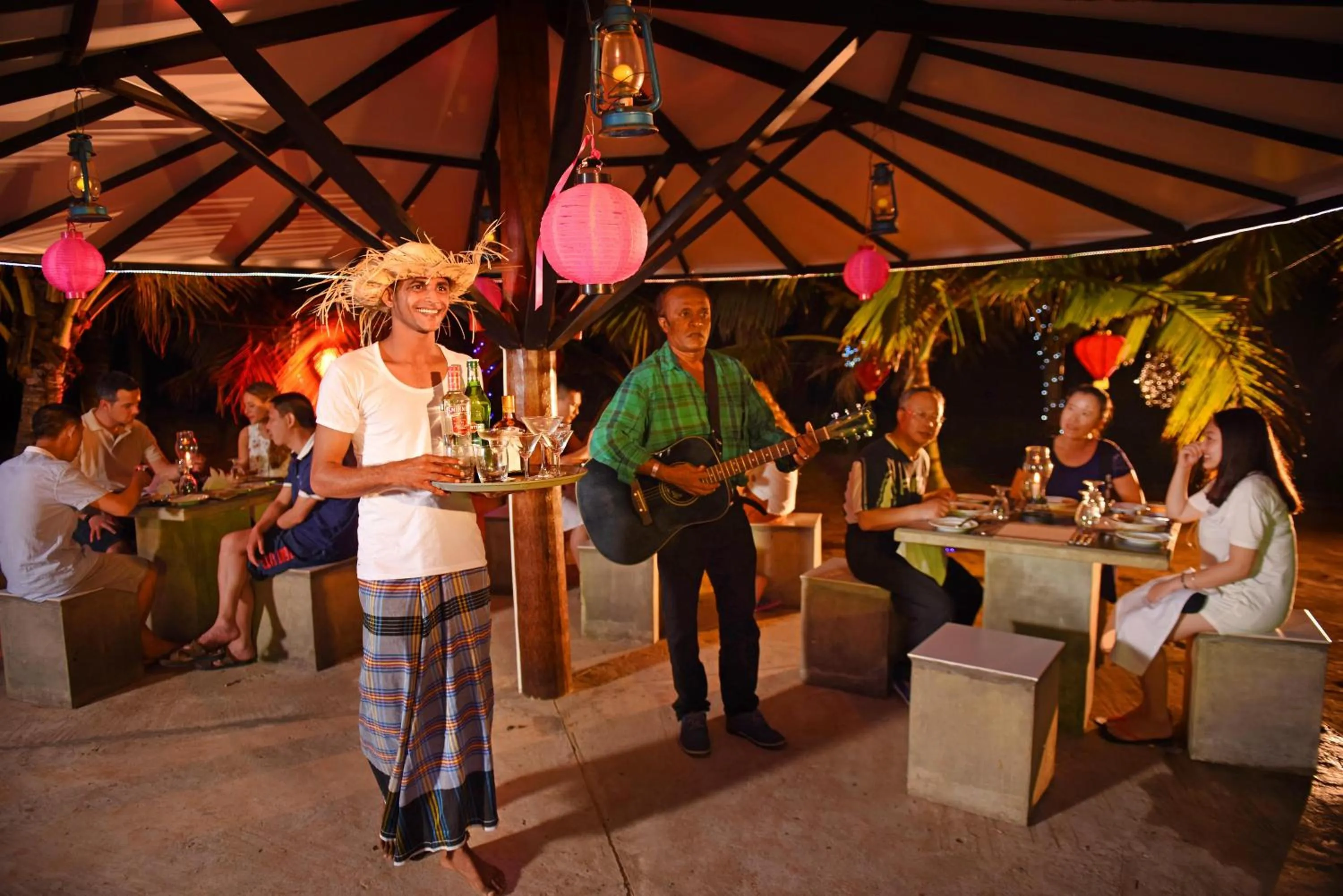 Staff in Mandara Resort Mirissa