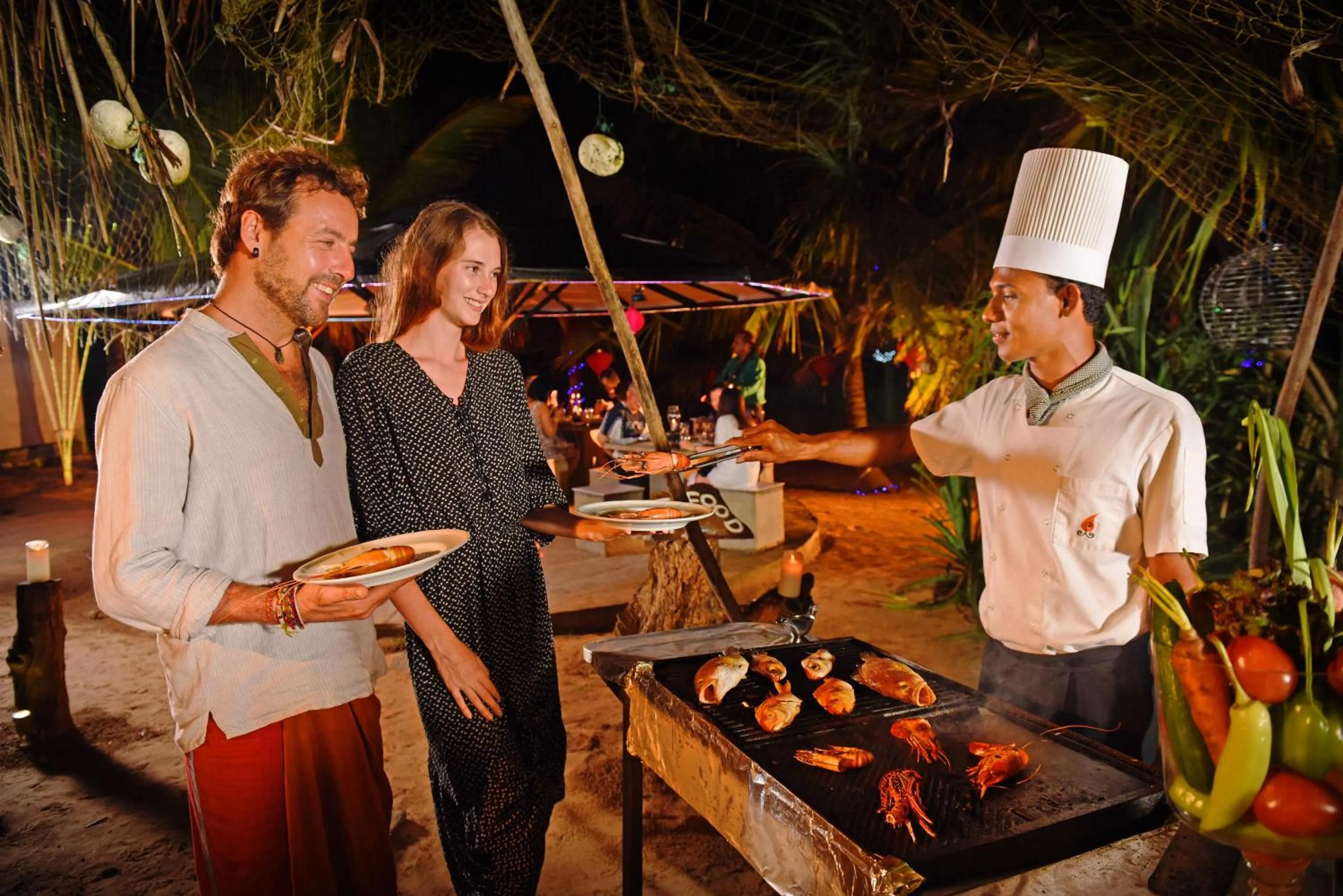 Staff in Mandara Resort Mirissa