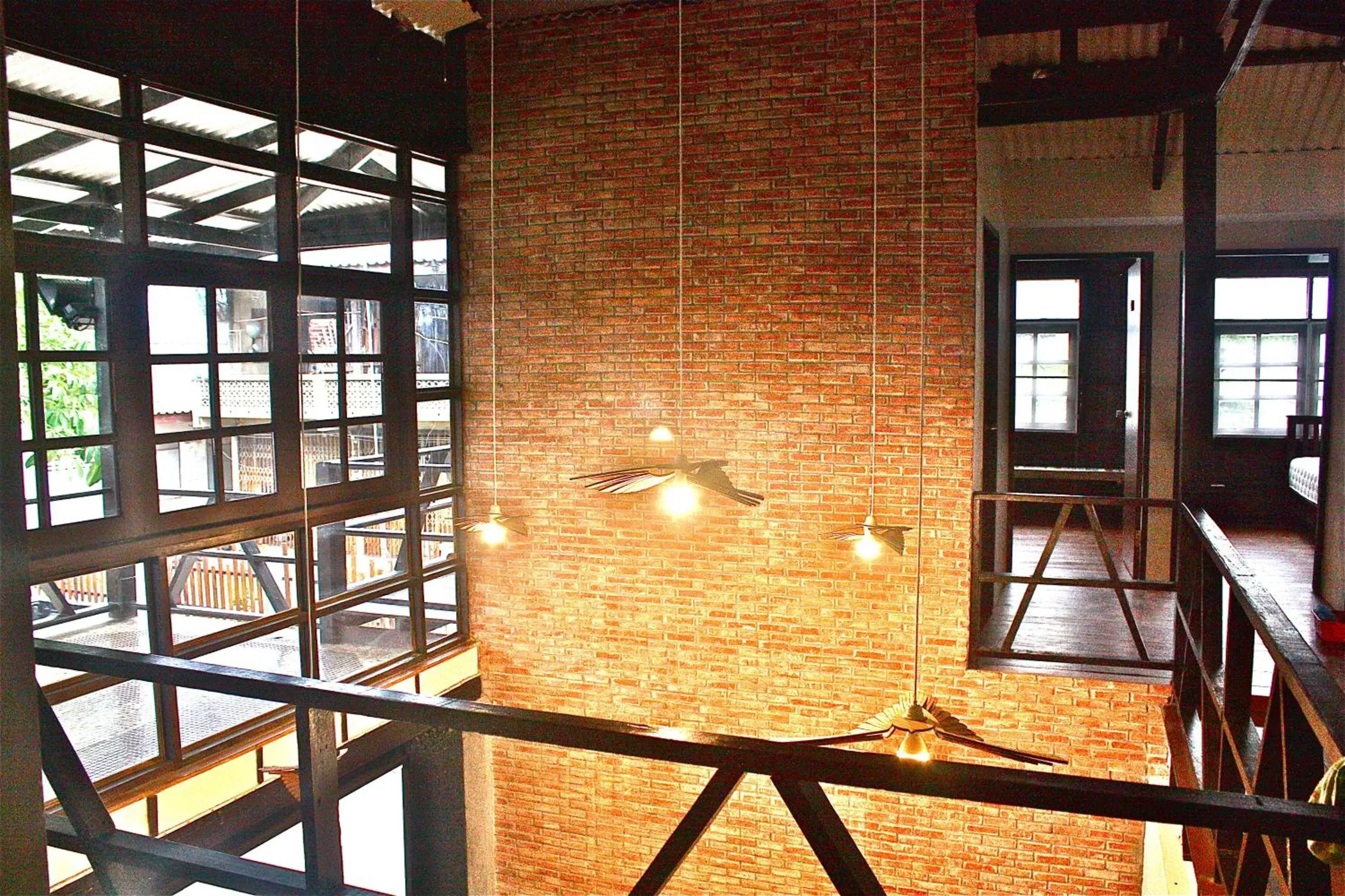 Standard Single Room with Balcony and bathroom outside bedding unit in Niwas Ayutthaya Standard Single Room with Balcony and bathroom outside bedding unit in Niwas Ayutthaya