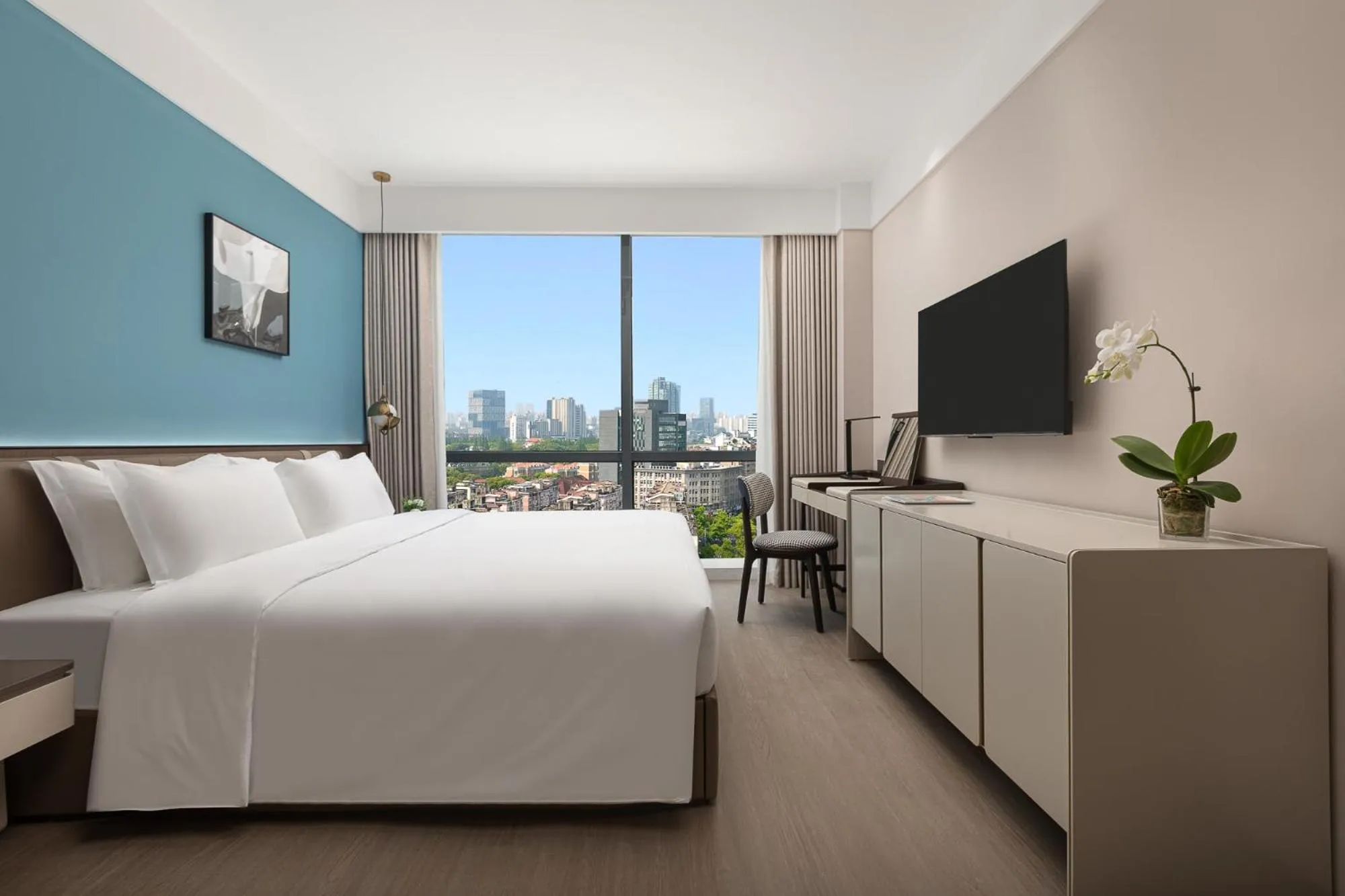 Photo of the whole room, Bed in Modena By Fraser Wujiaochang Shanghai