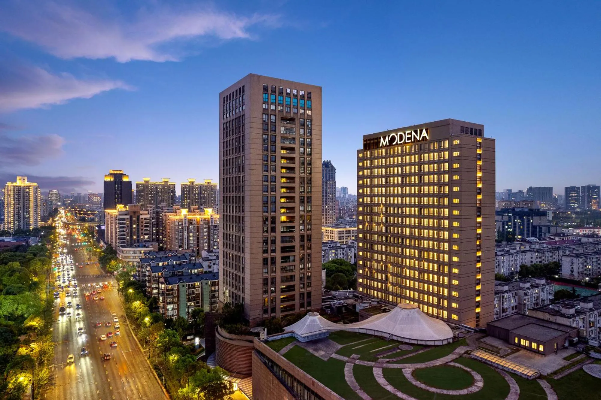 Property building in Modena By Fraser Wujiaochang Shanghai