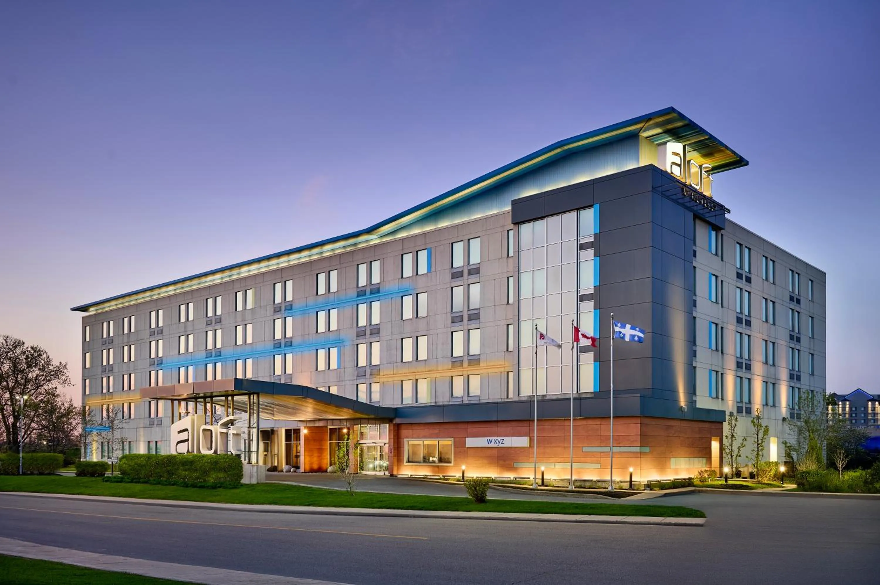 Property building in Aloft Montreal Airport