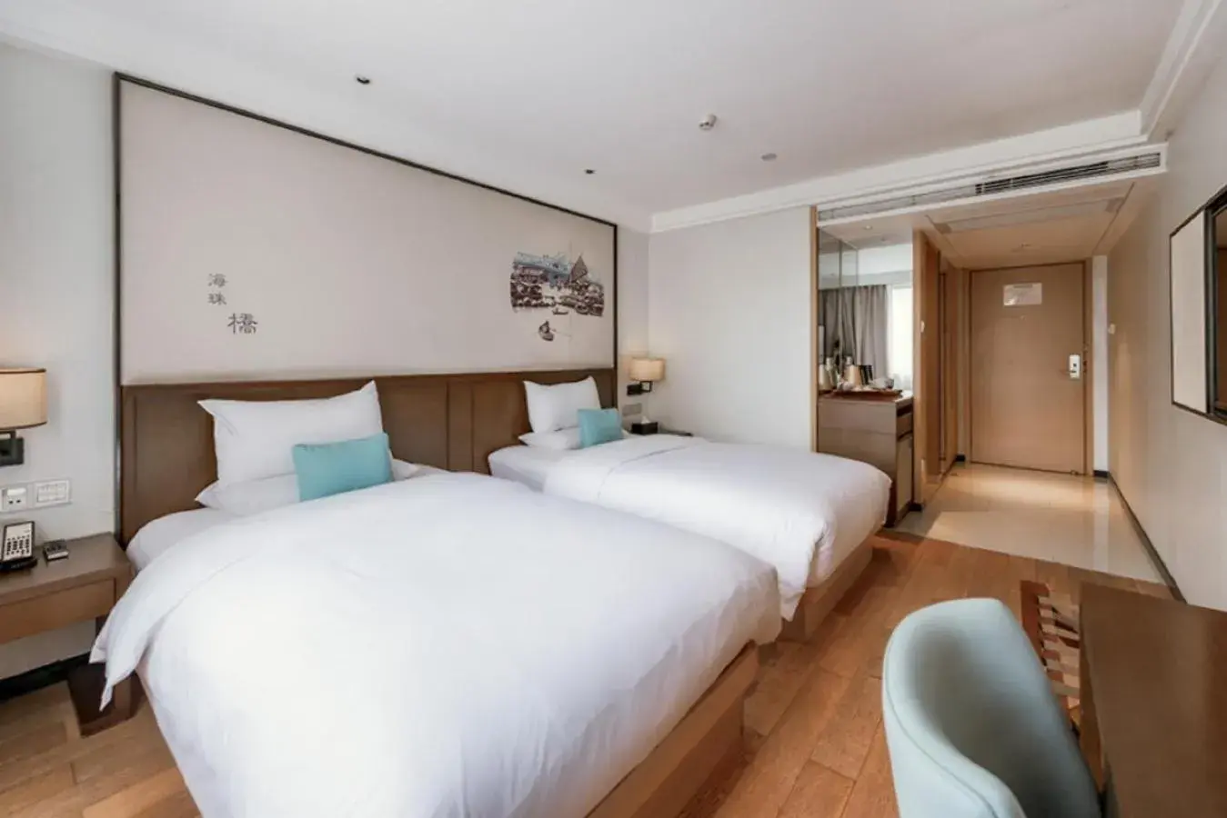 Bed in Guangzhou City Join Hotel Shipai Qiao metro Branch Bed in Guangzhou City Join Hotel Shipai Qiao metro Branch