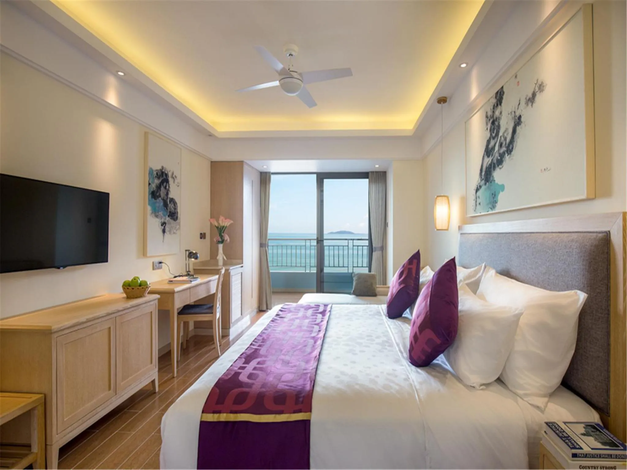 Bedroom in Tianze Beach Resort