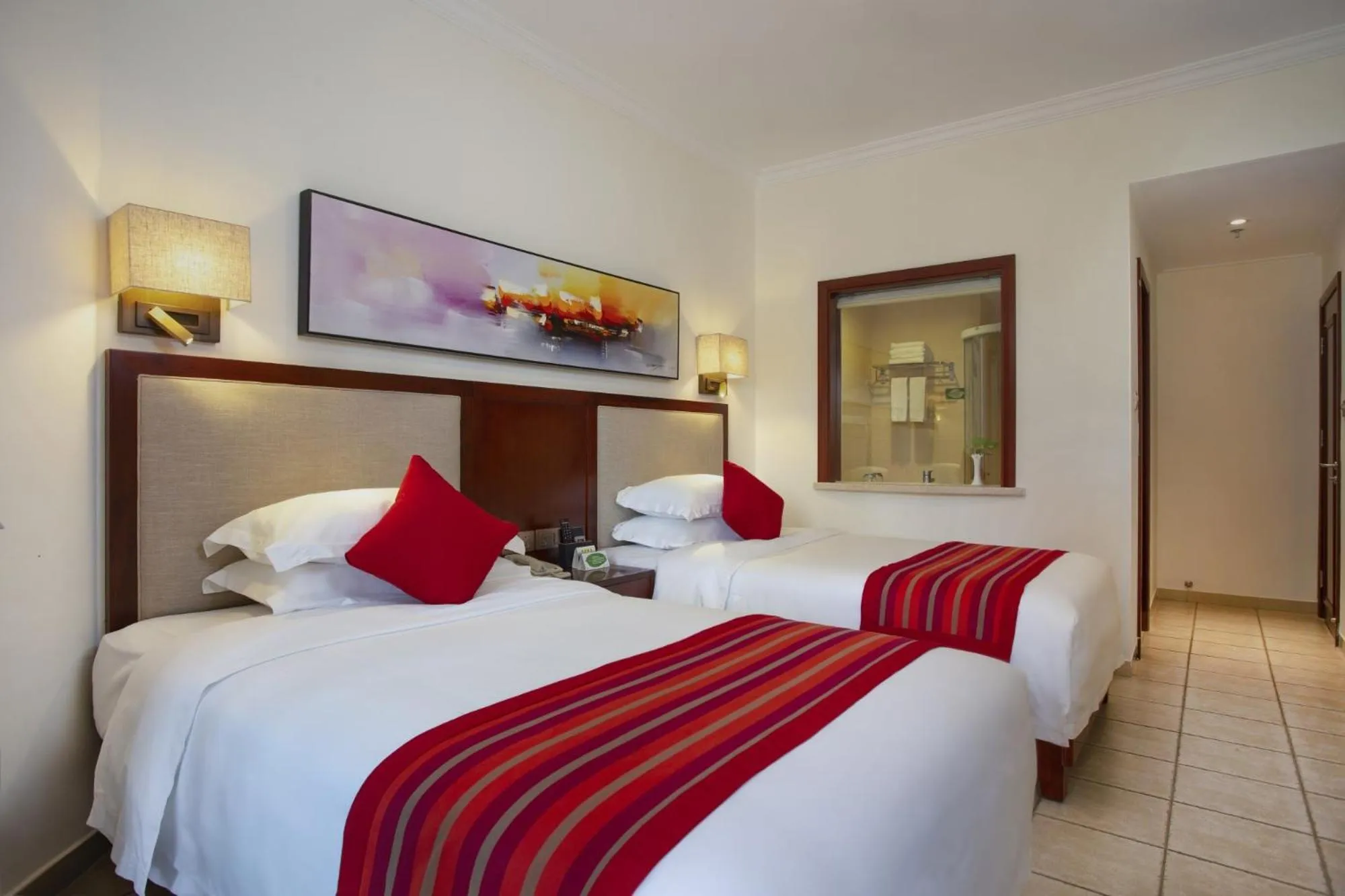 Bedroom in Tianze Beach Resort