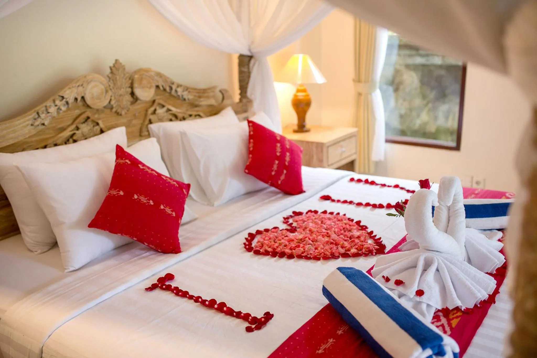 Bed in Alas Petulu Villa Resort and Spa