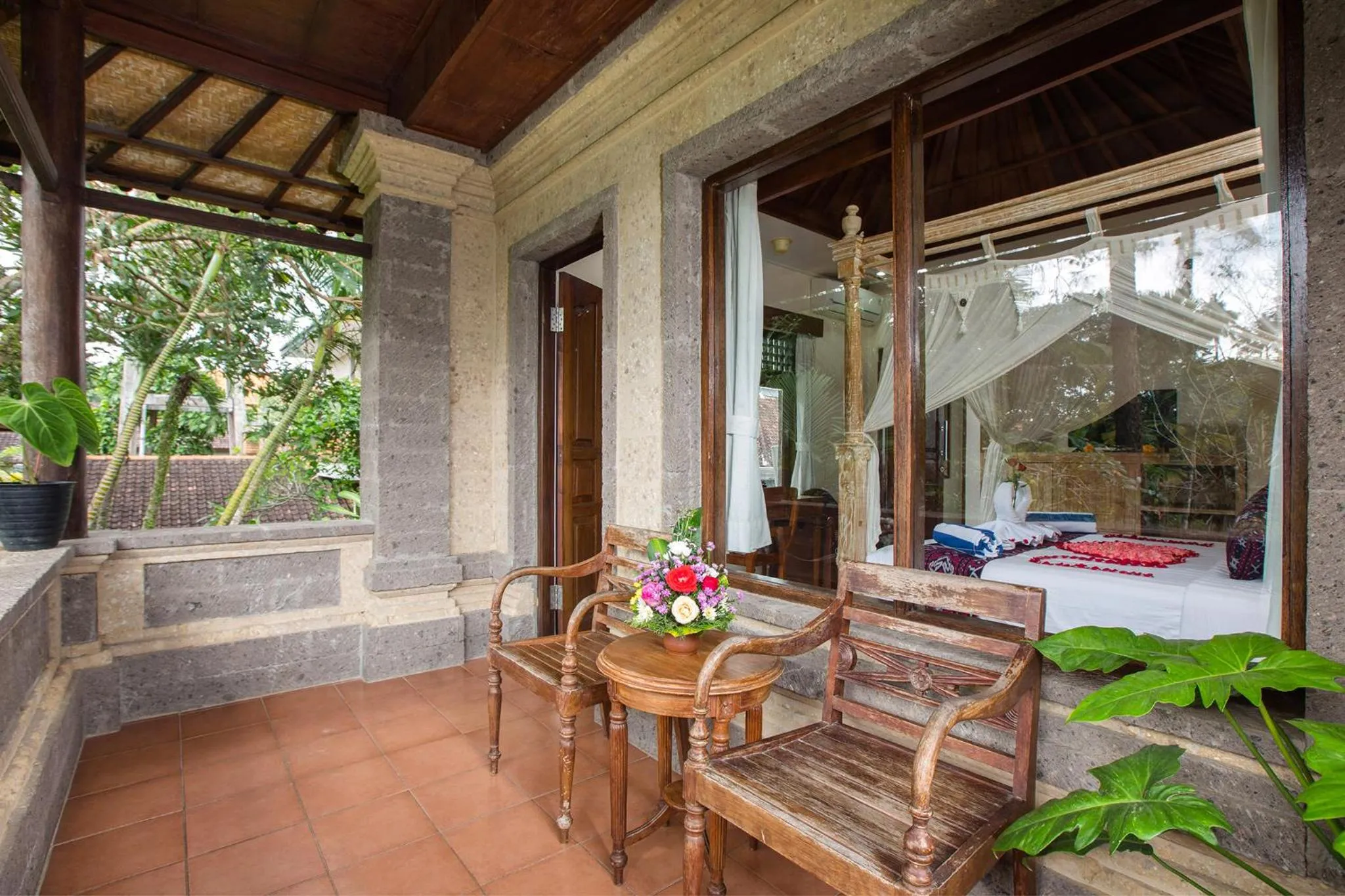 Patio in Alas Petulu Villa Resort and Spa