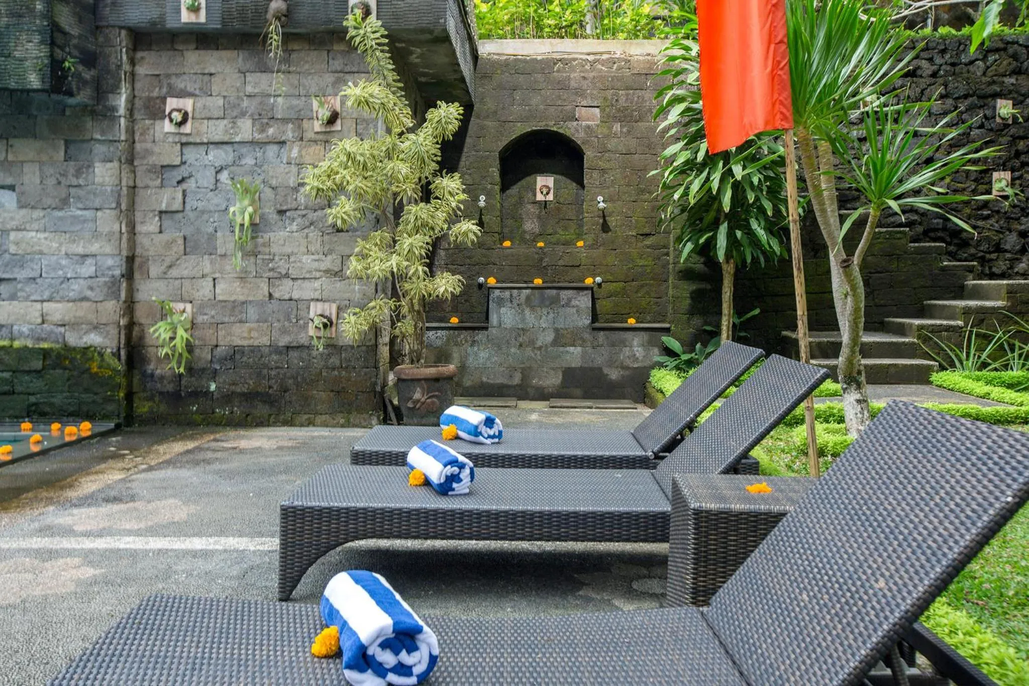 Patio in Alas Petulu Villa Resort and Spa