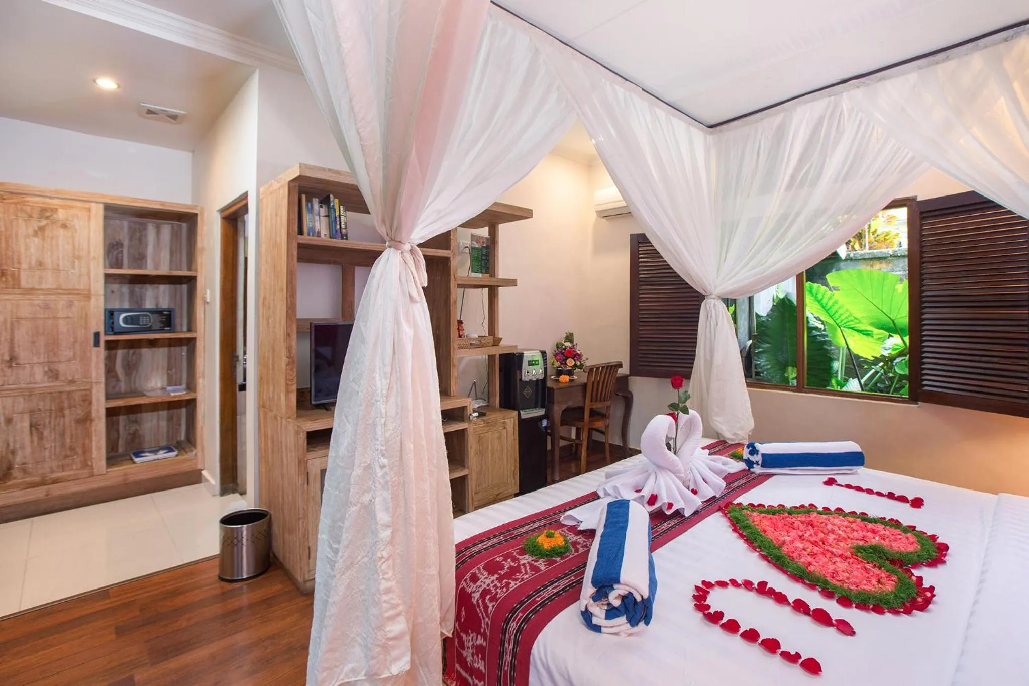 Bed in Alas Petulu Villa Resort and Spa