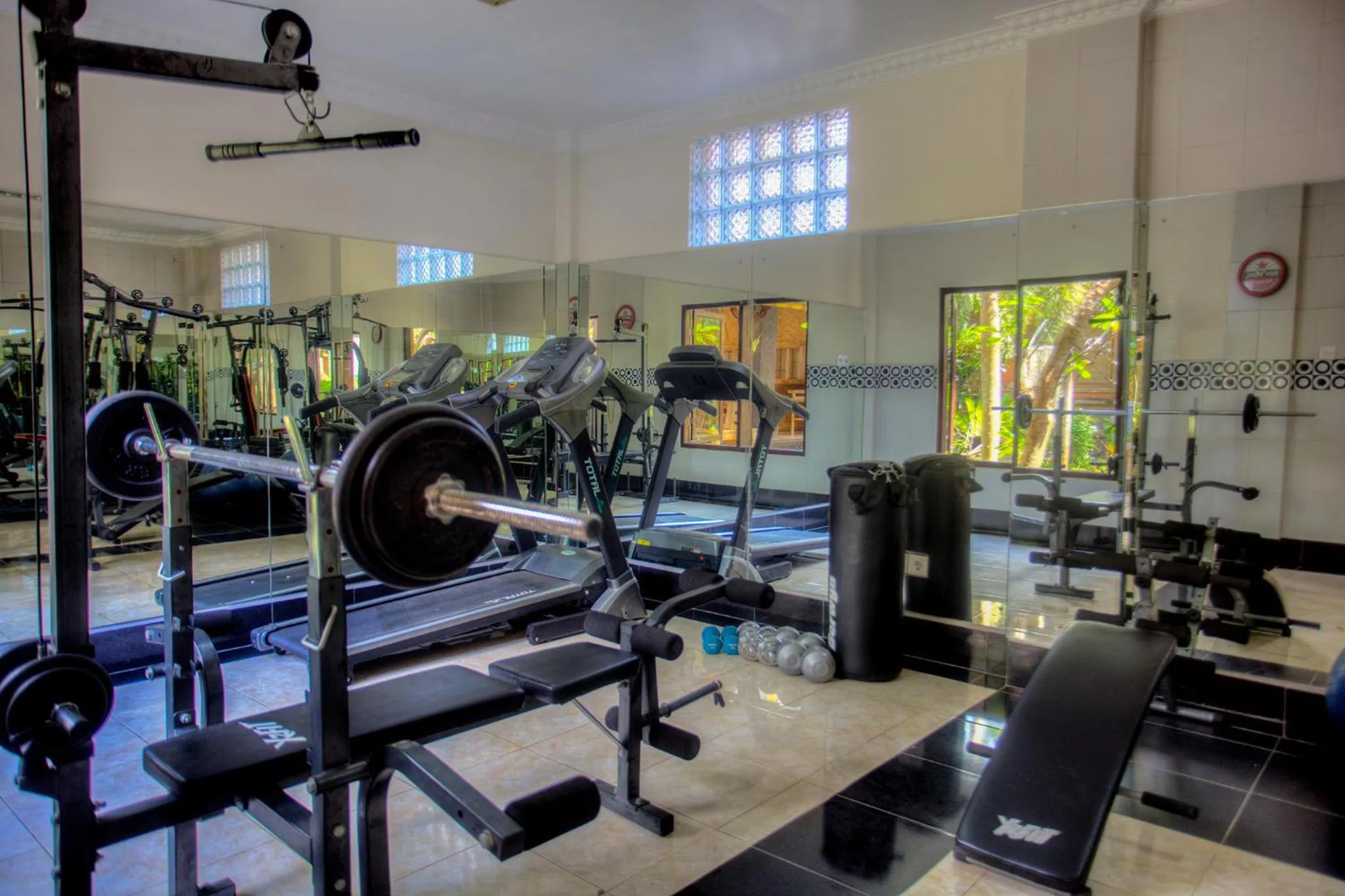 Fitness centre/facilities in Alas Petulu Villa Resort and Spa