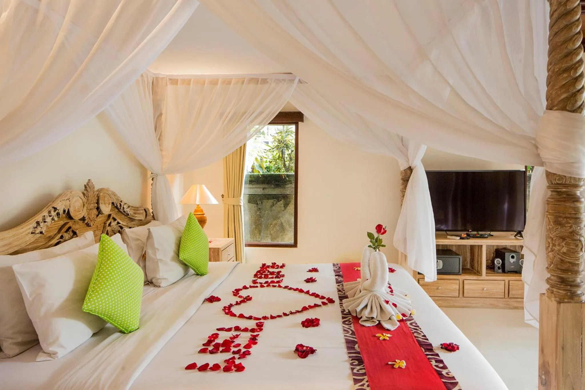 Bed in Alas Petulu Villa Resort and Spa