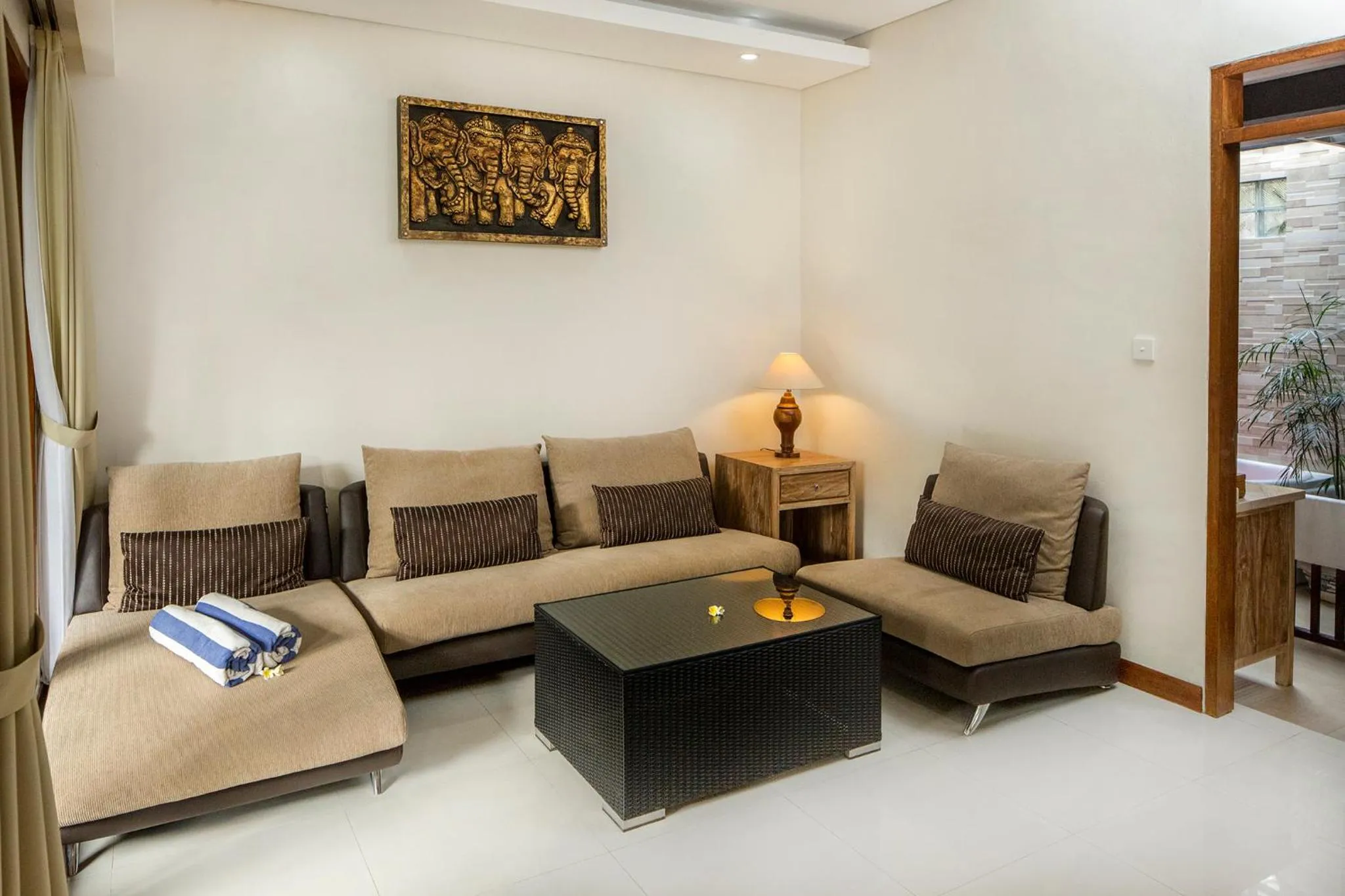 Living room in Alas Petulu Villa Resort and Spa
