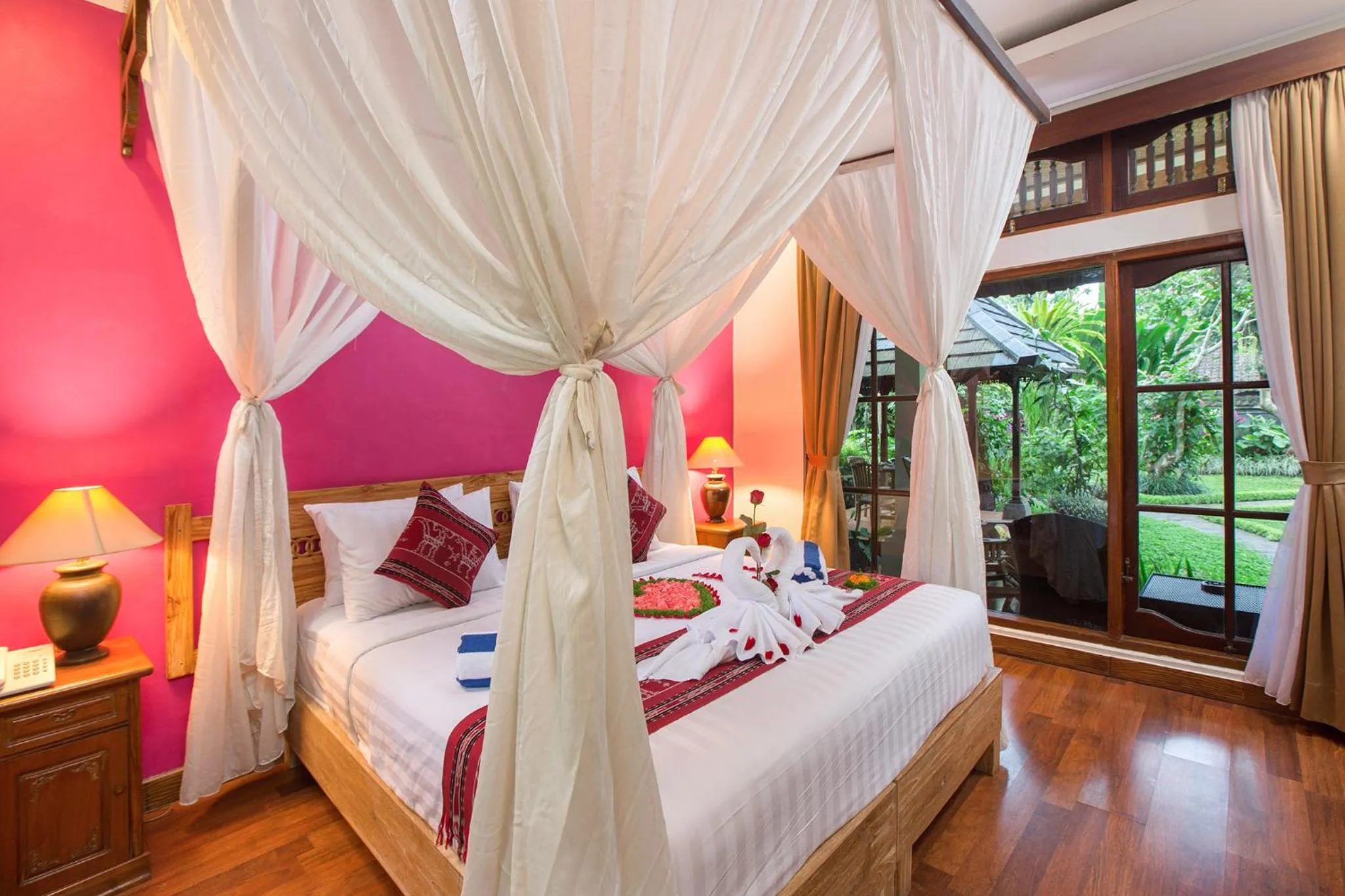 Bed in Alas Petulu Villa Resort and Spa