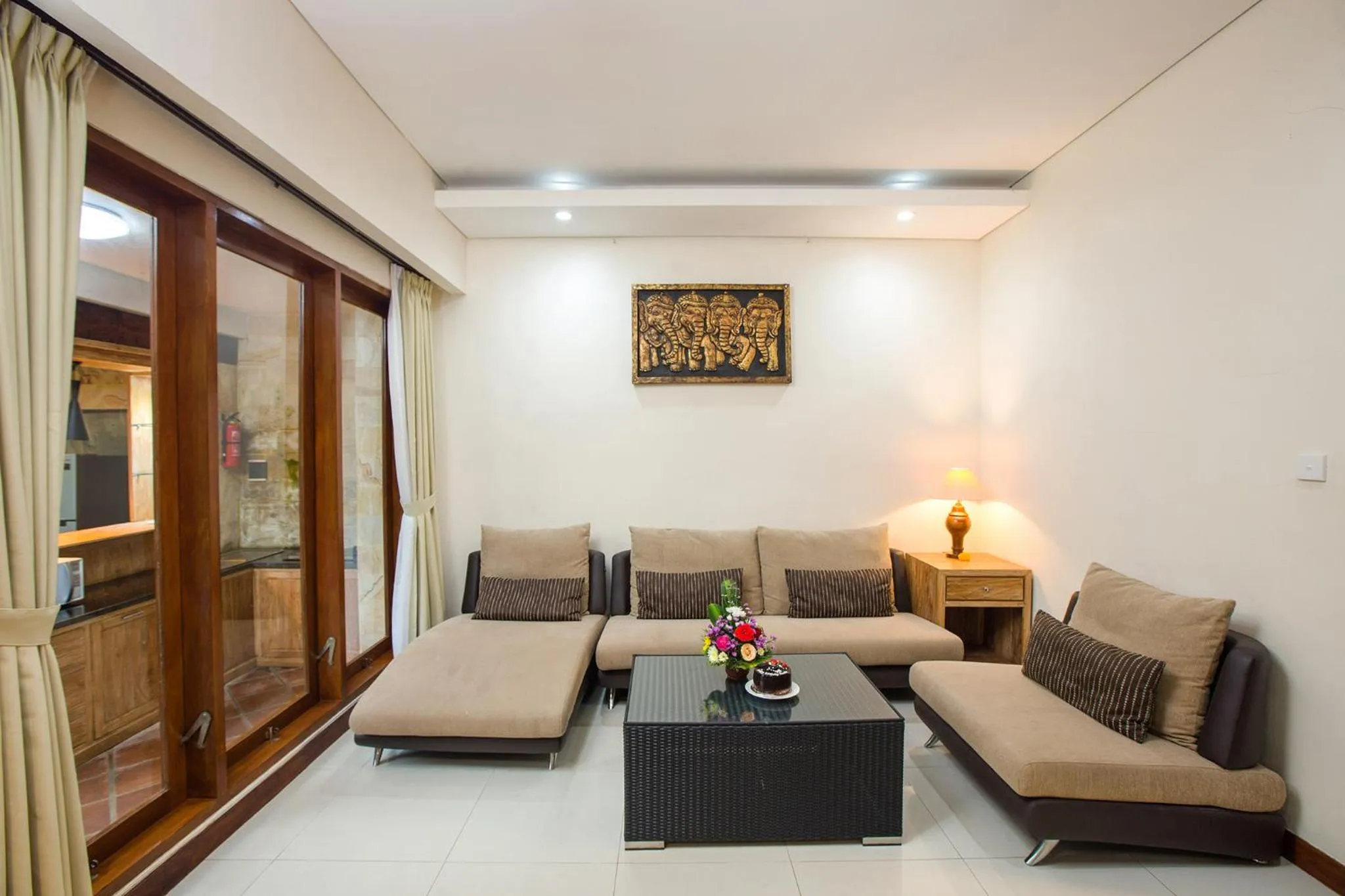 Living room in Alas Petulu Villa Resort and Spa