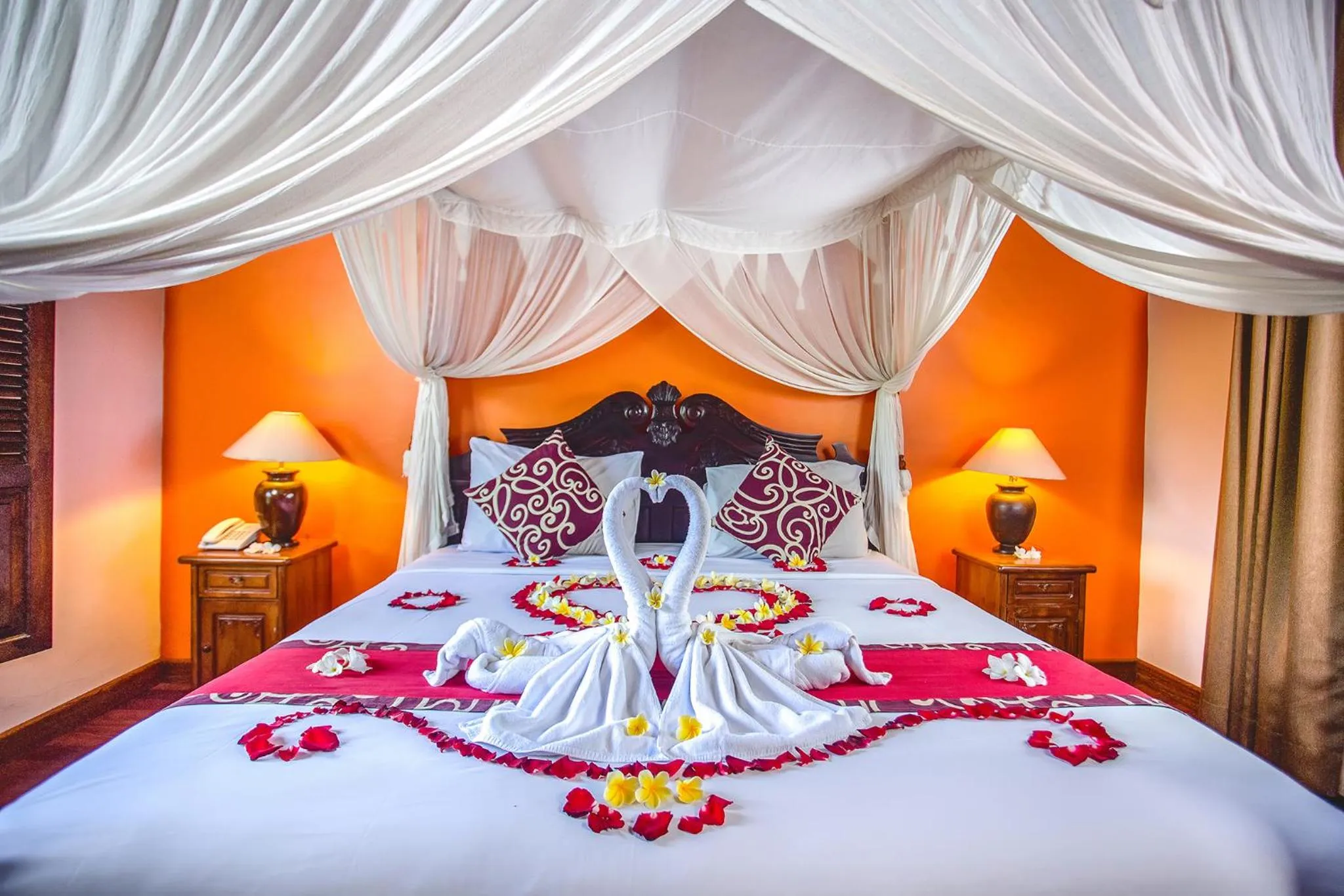 Bed in Alas Petulu Villa Resort and Spa