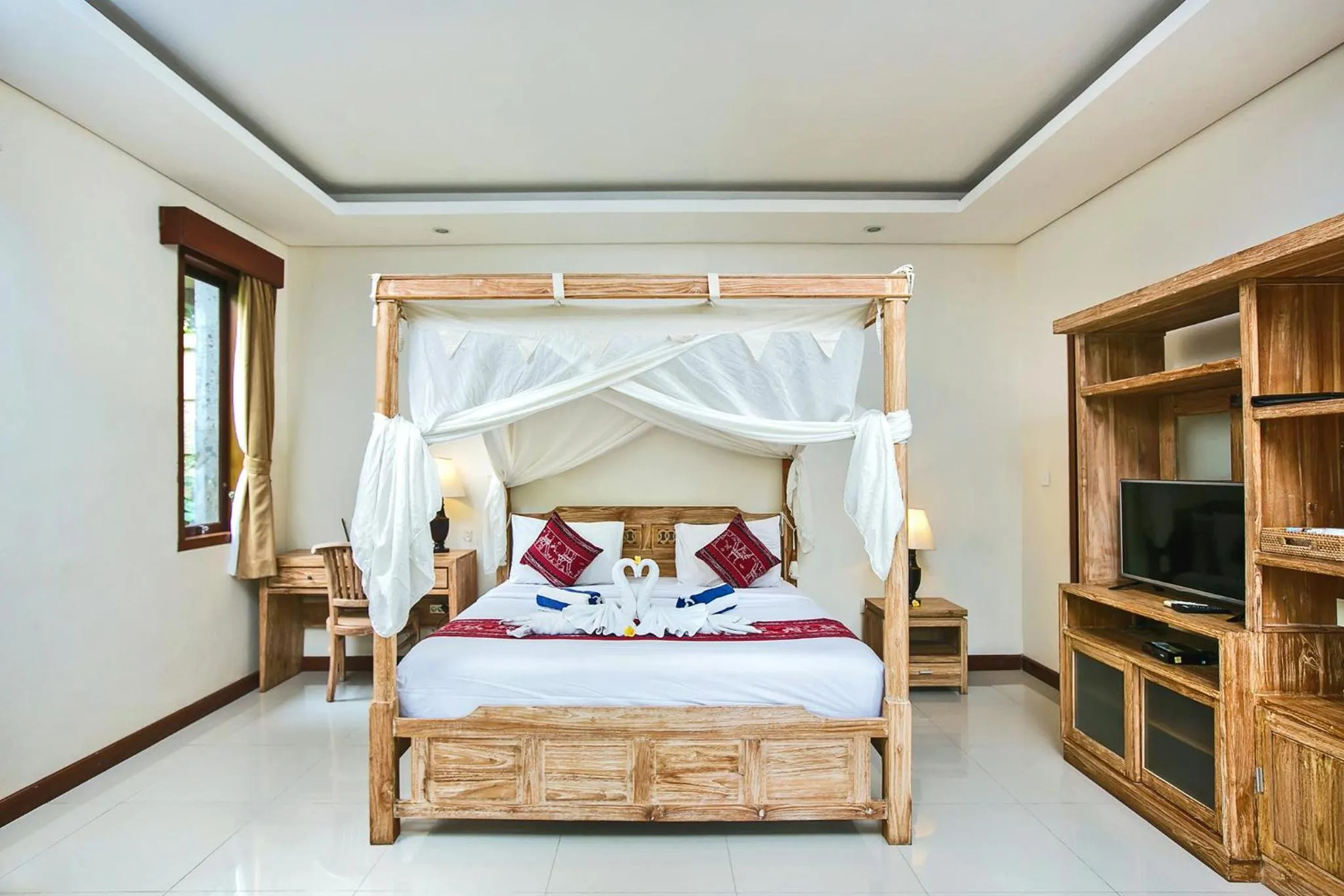 Bed in Alas Petulu Villa Resort and Spa