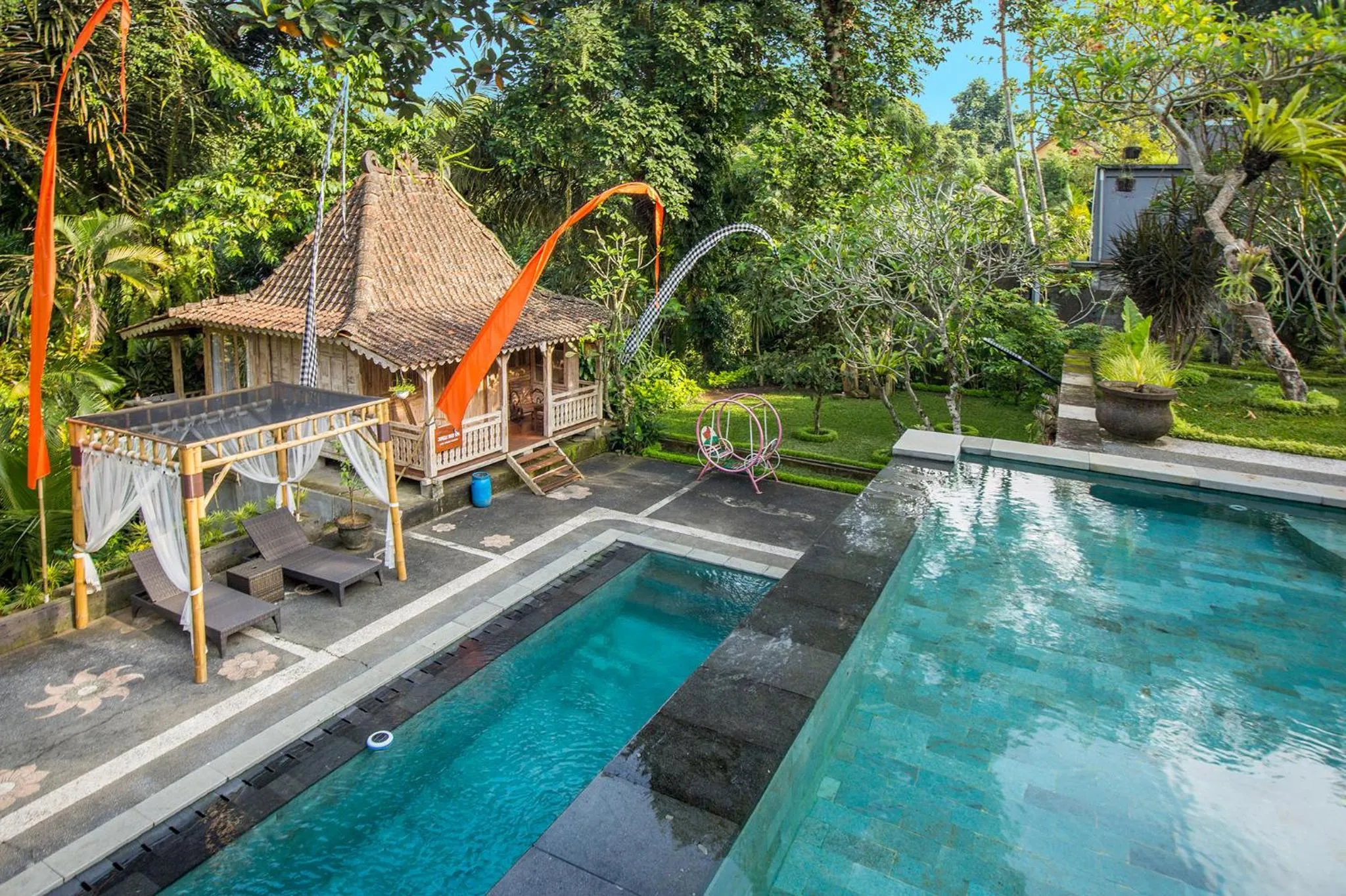 Garden in Alas Petulu Villa Resort and Spa