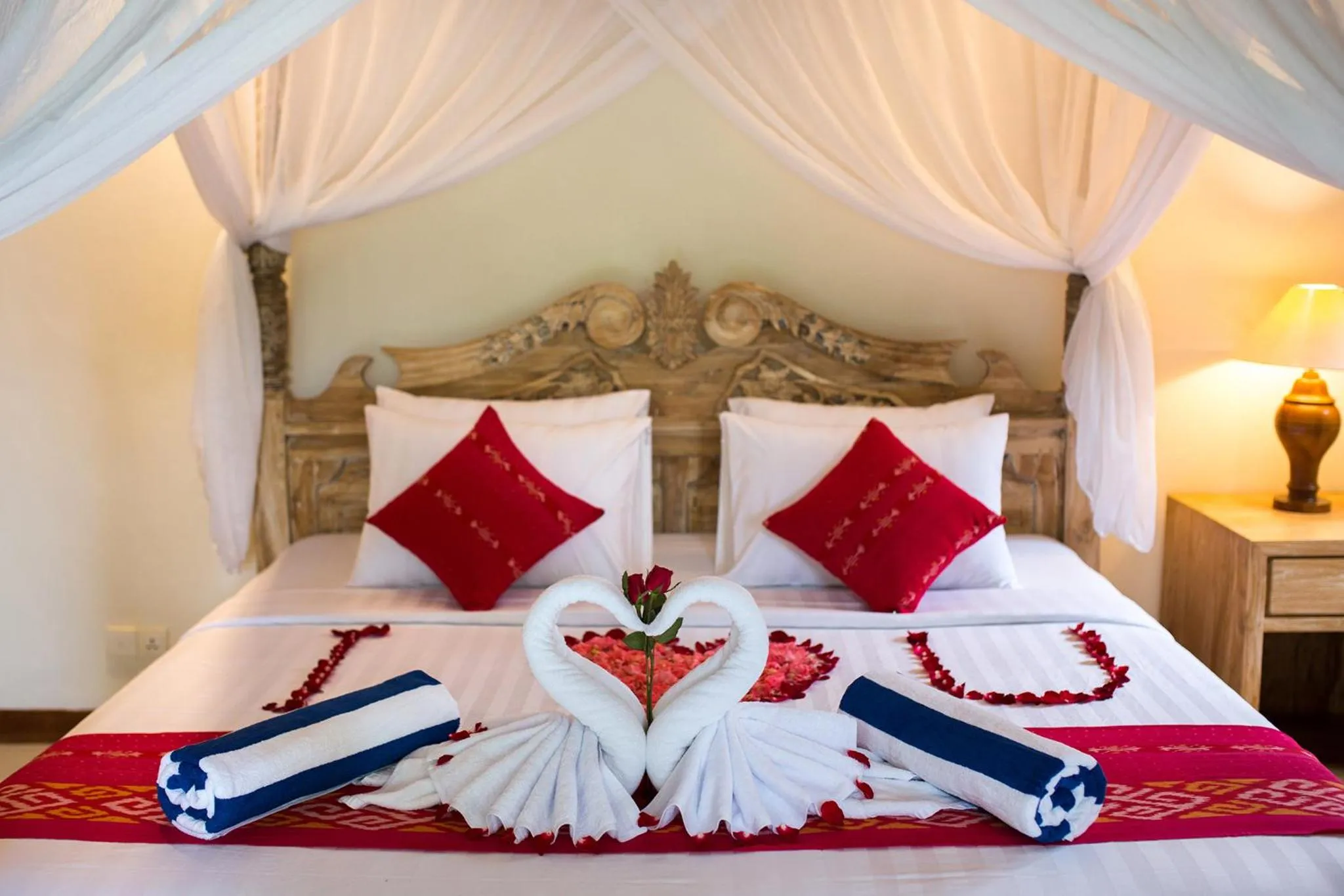 Bed in Alas Petulu Villa Resort and Spa