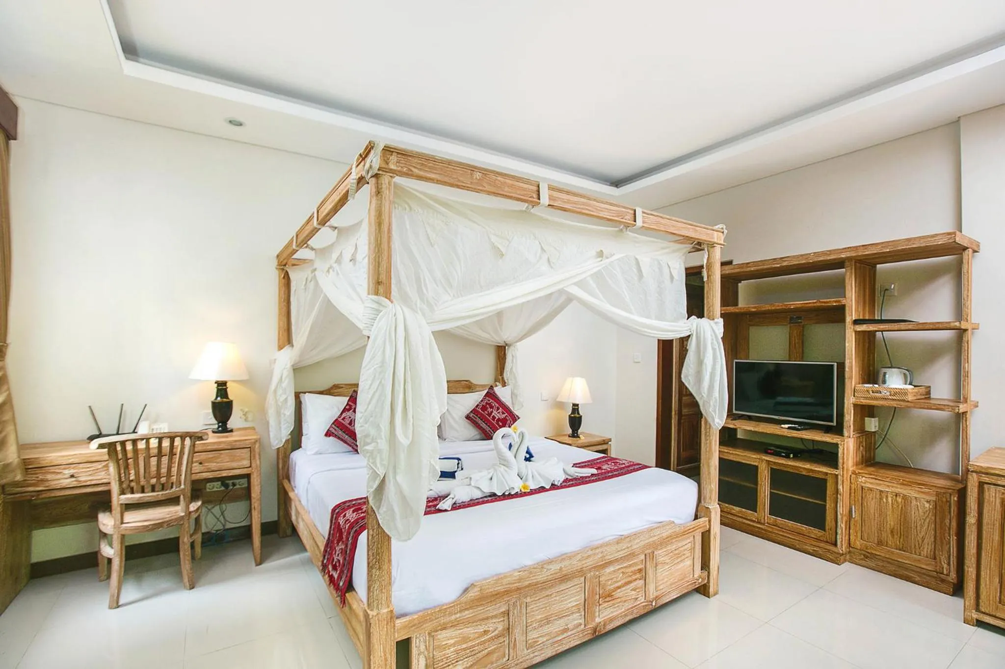 Bed in Alas Petulu Villa Resort and Spa