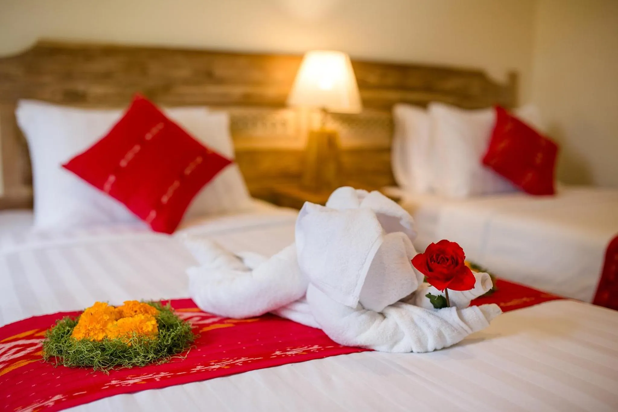 Bed in Alas Petulu Villa Resort and Spa