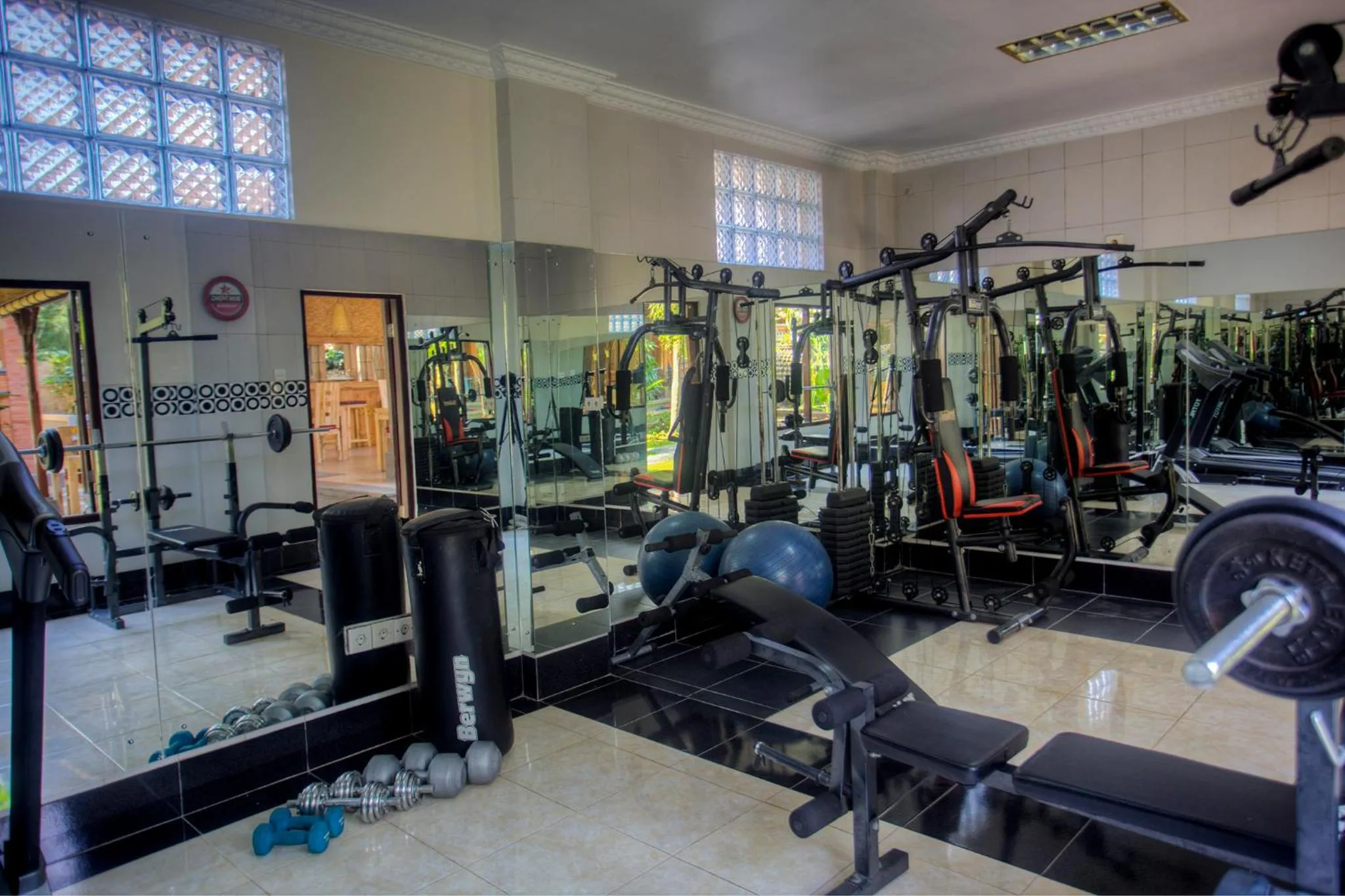 Fitness centre/facilities in Alas Petulu Villa Resort and Spa
