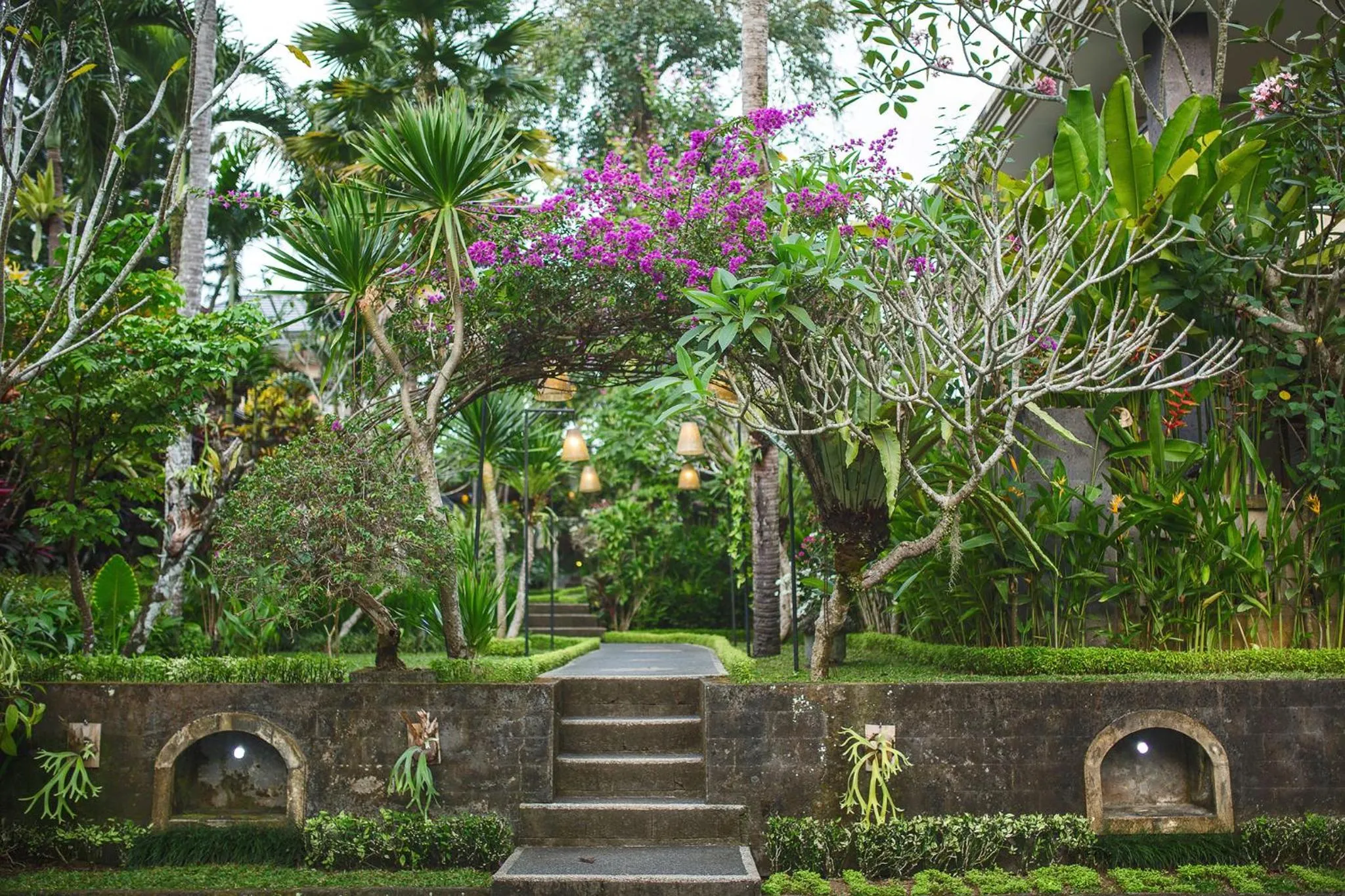 Garden in Alas Petulu Villa Resort and Spa