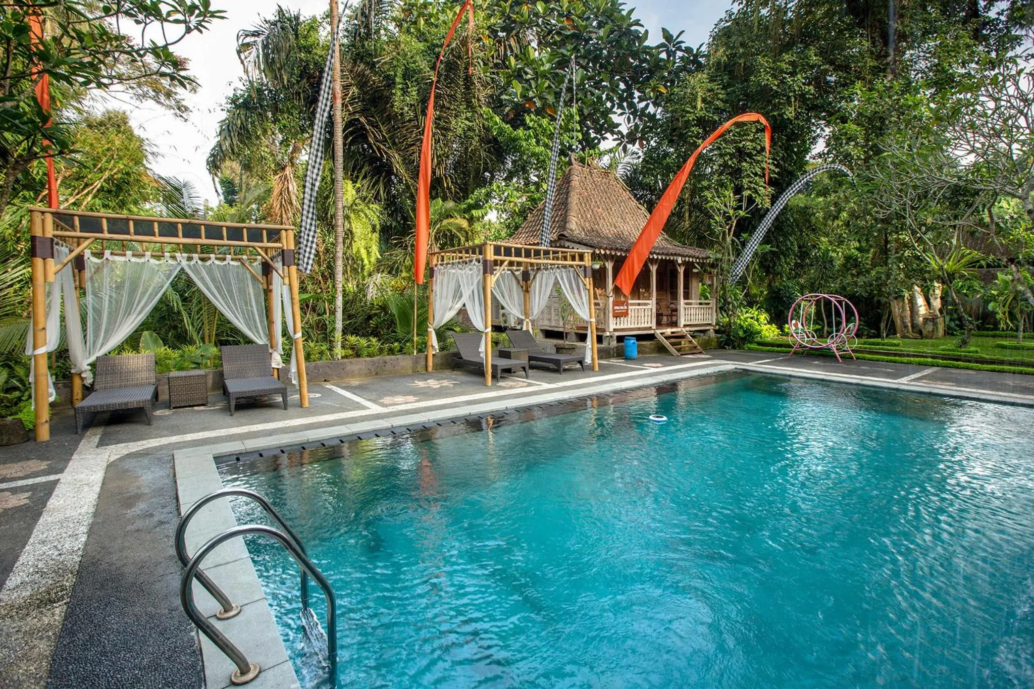 Garden in Alas Petulu Villa Resort and Spa