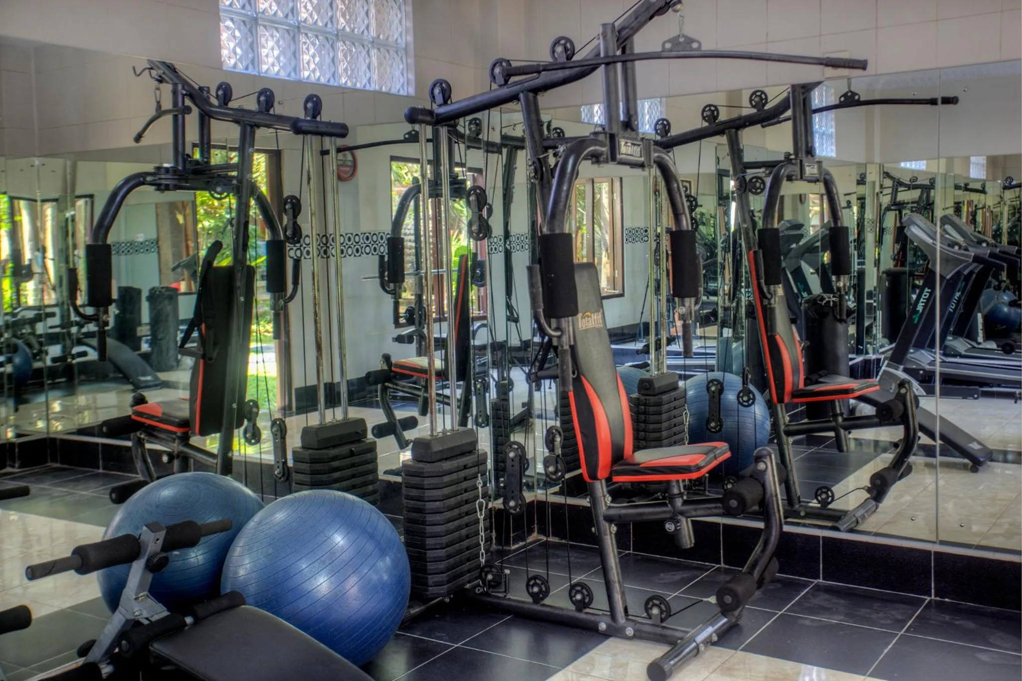 Fitness centre/facilities in Alas Petulu Villa Resort and Spa