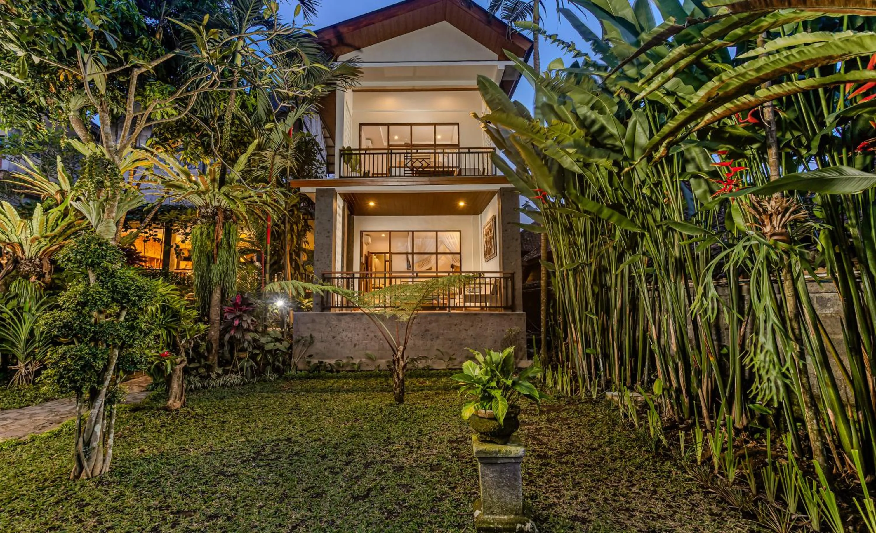 Garden in Alas Petulu Villa Resort and Spa