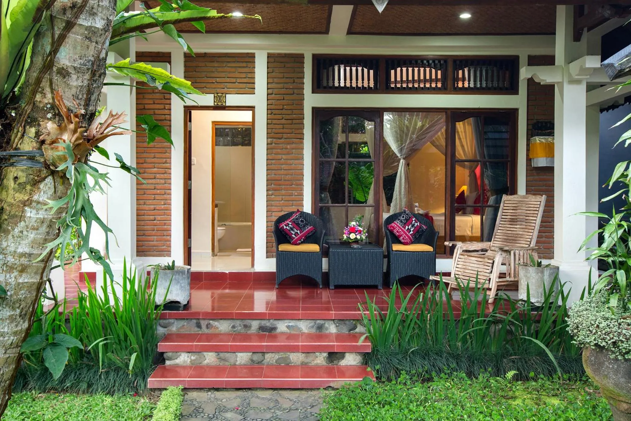 Patio in Alas Petulu Villa Resort and Spa