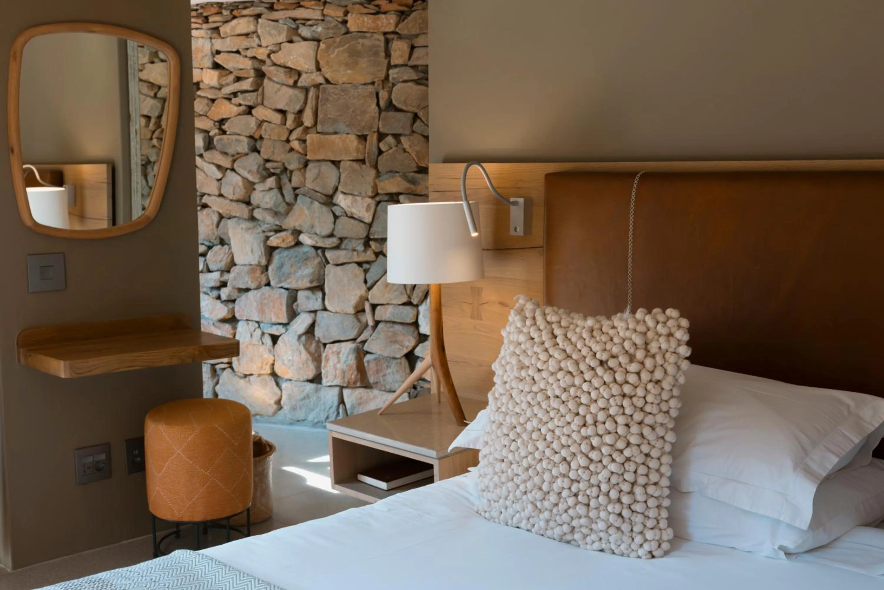 Bed in Sanbona Wildlife Reserve