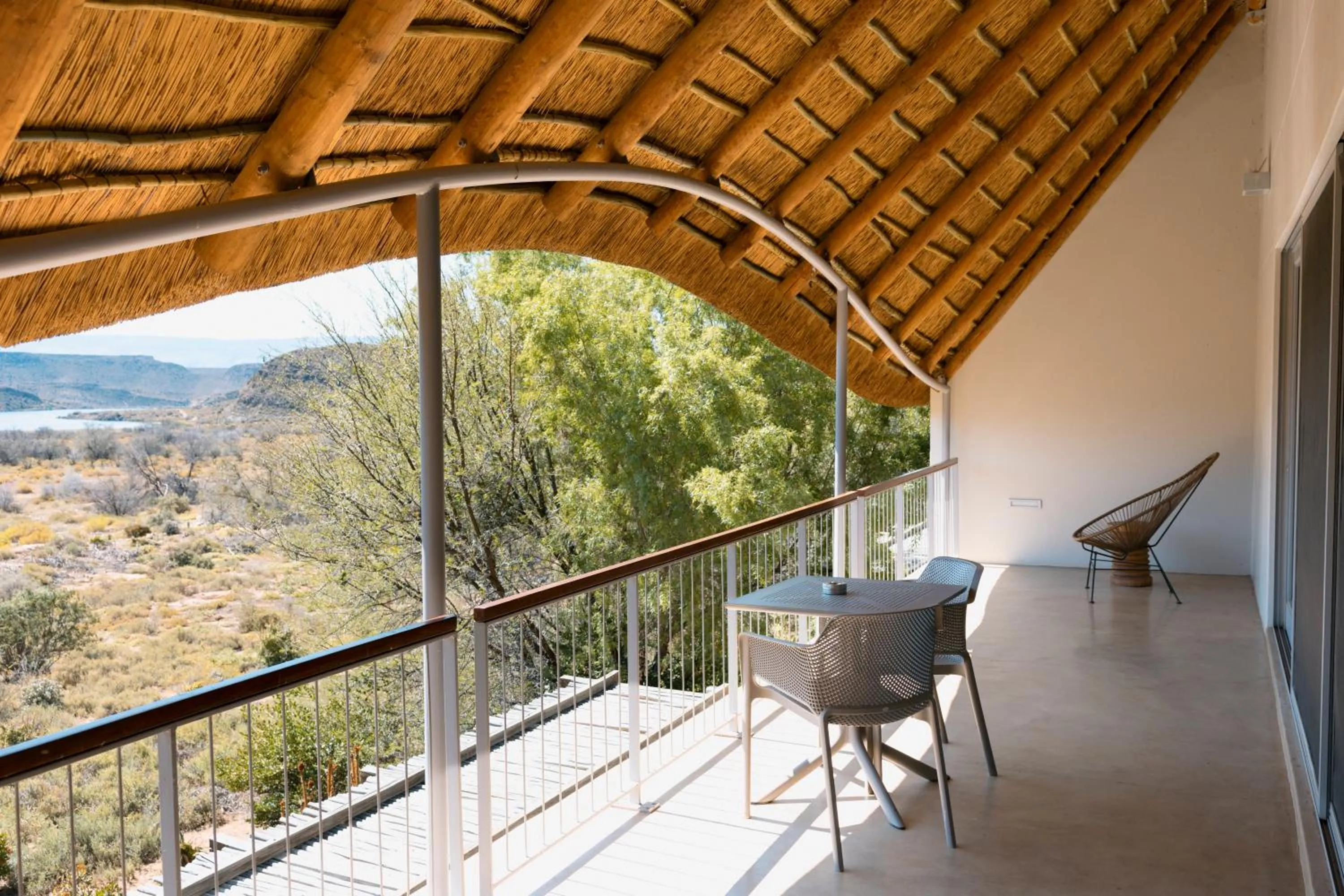 Patio in Sanbona Wildlife Reserve