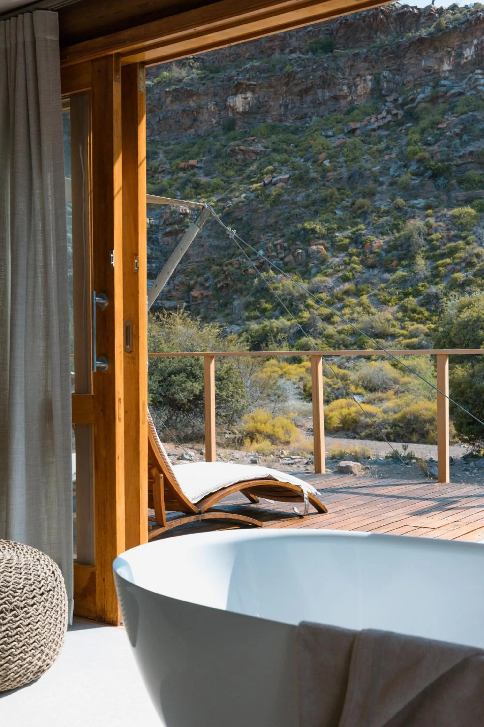 View (from property/room) in Sanbona Wildlife Reserve