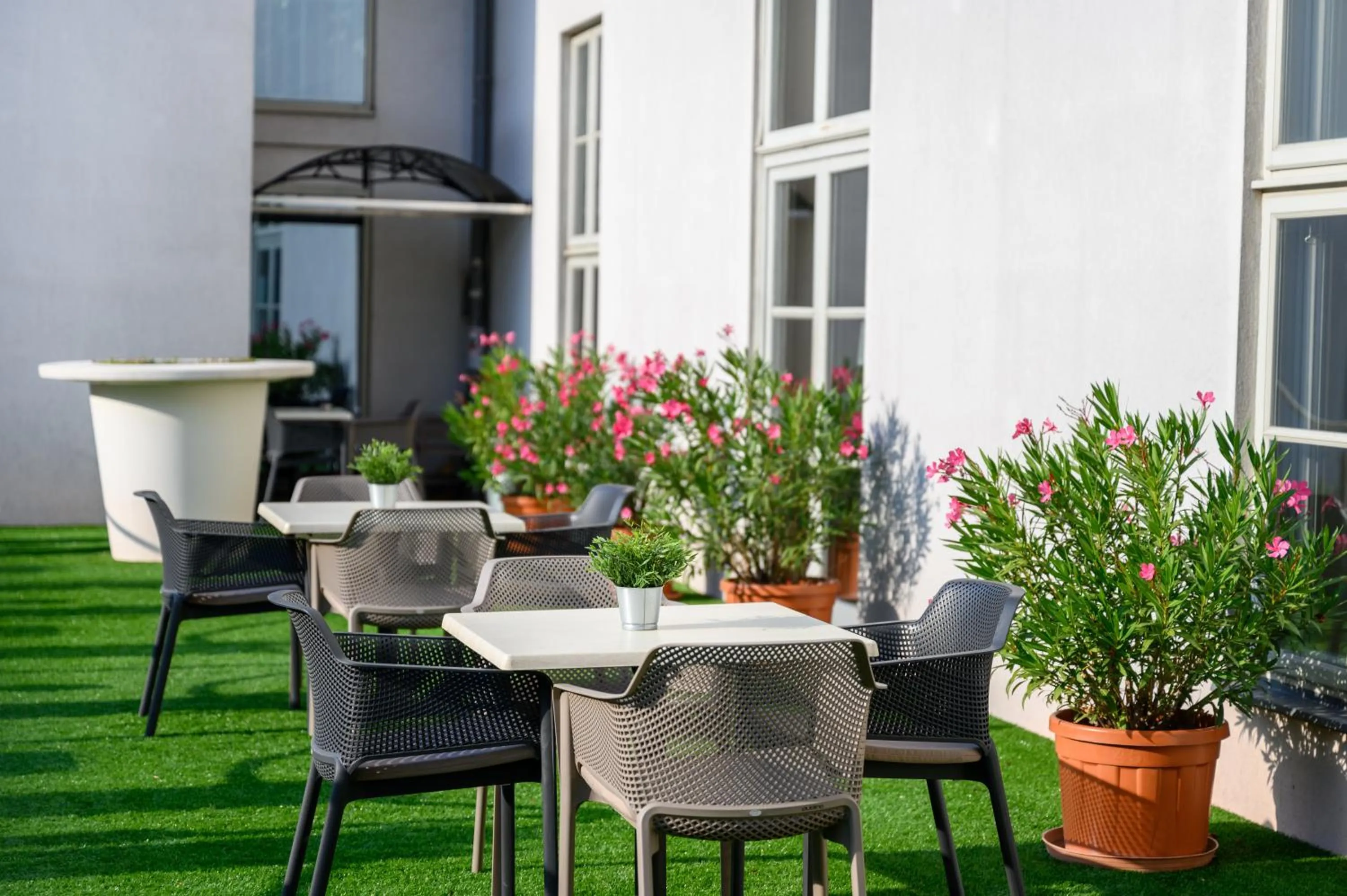 Balcony/Terrace in Mercure Szekesfehervar Magyar Kiraly