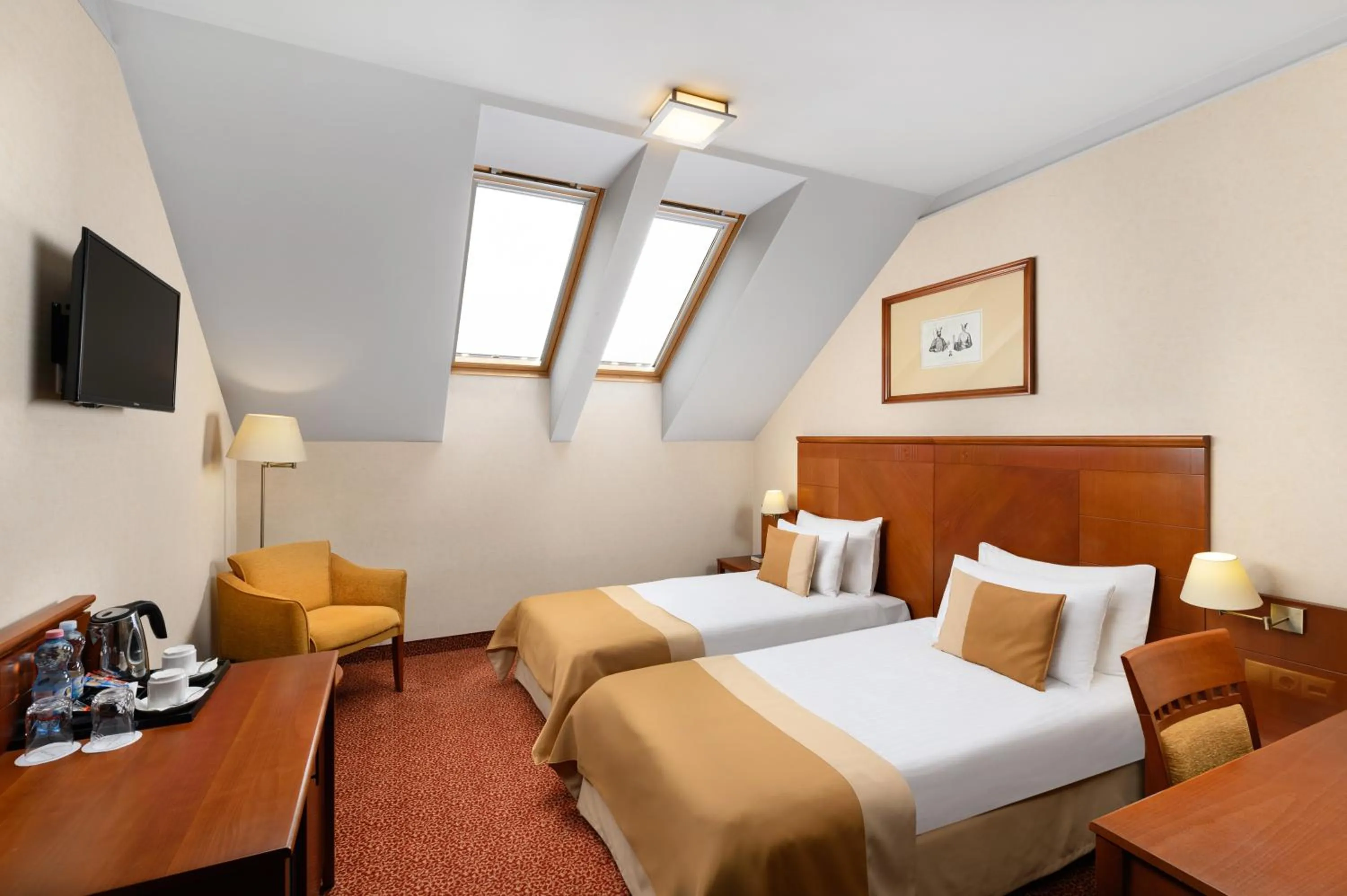 Bedroom, Bed in Mercure Szekesfehervar Magyar Kiraly